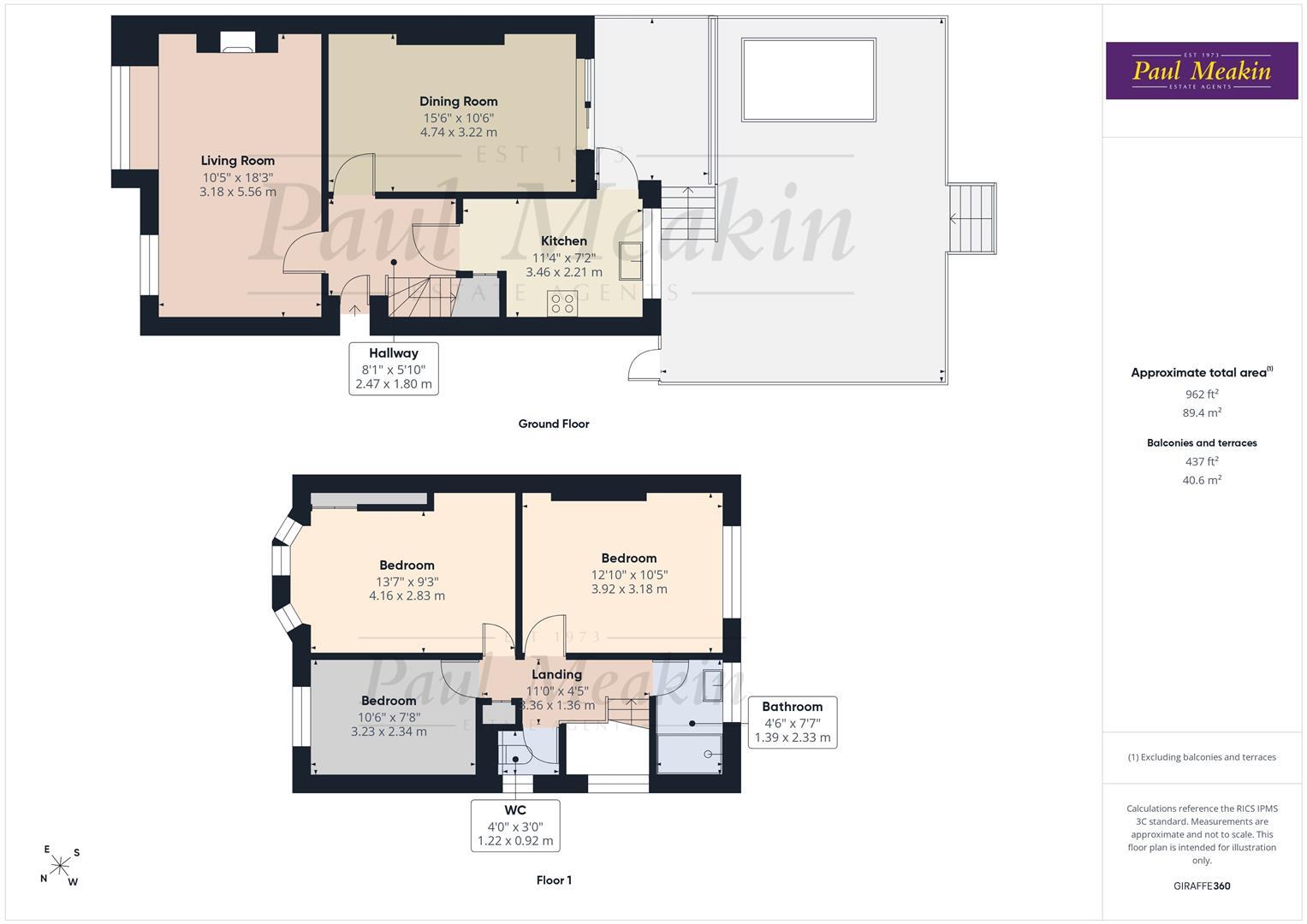 Garston gardens, Godstone road, Kenley floorplan