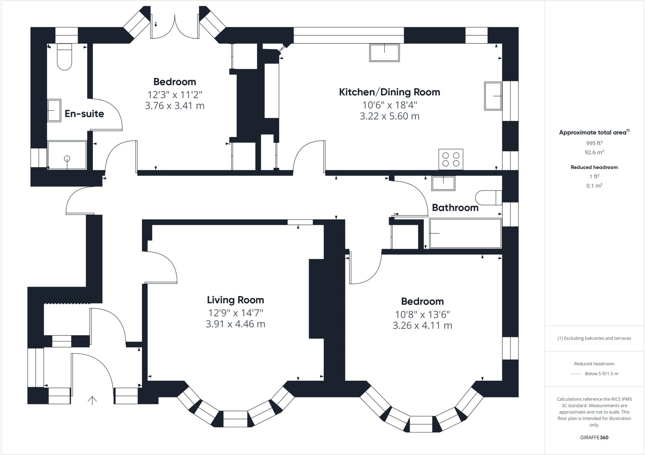 Keswick Road, Boscombe Manor, Bournemouth, Dorset, BH5 floorplan