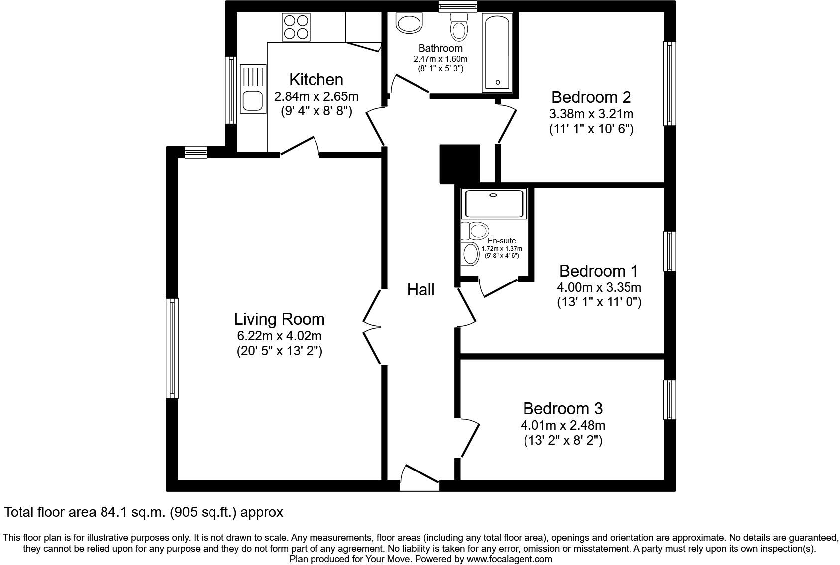 Bishops Down Road, Tunbridge Wells, Kent, TN4 floorplan
