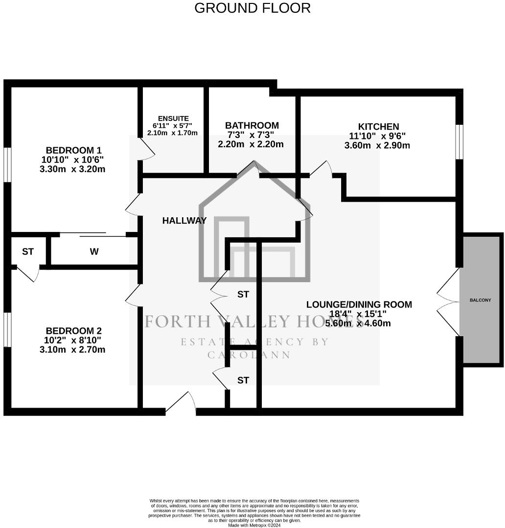 Crown Crescent, Kinnaird, Larbert, FK5 4XQ floorplan