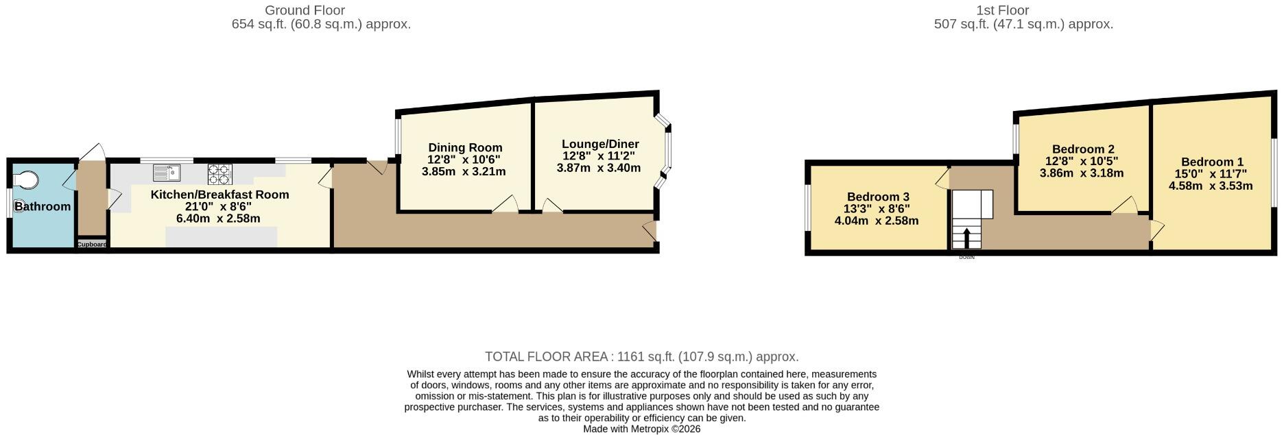 NORTHUMBERLAND ROAD, SO14 floorplan