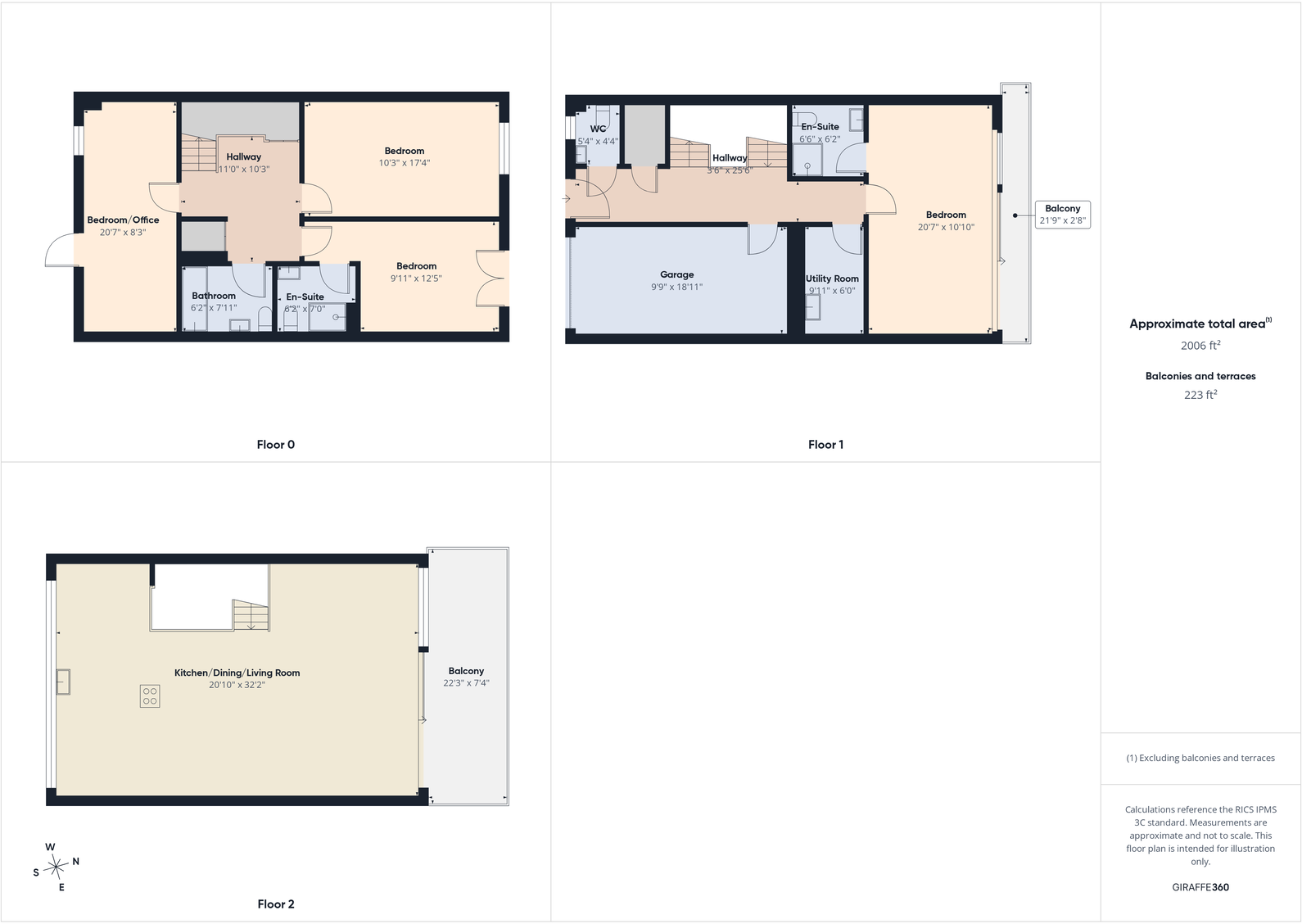 Roslyn Gardens, Westward Ho! floorplan