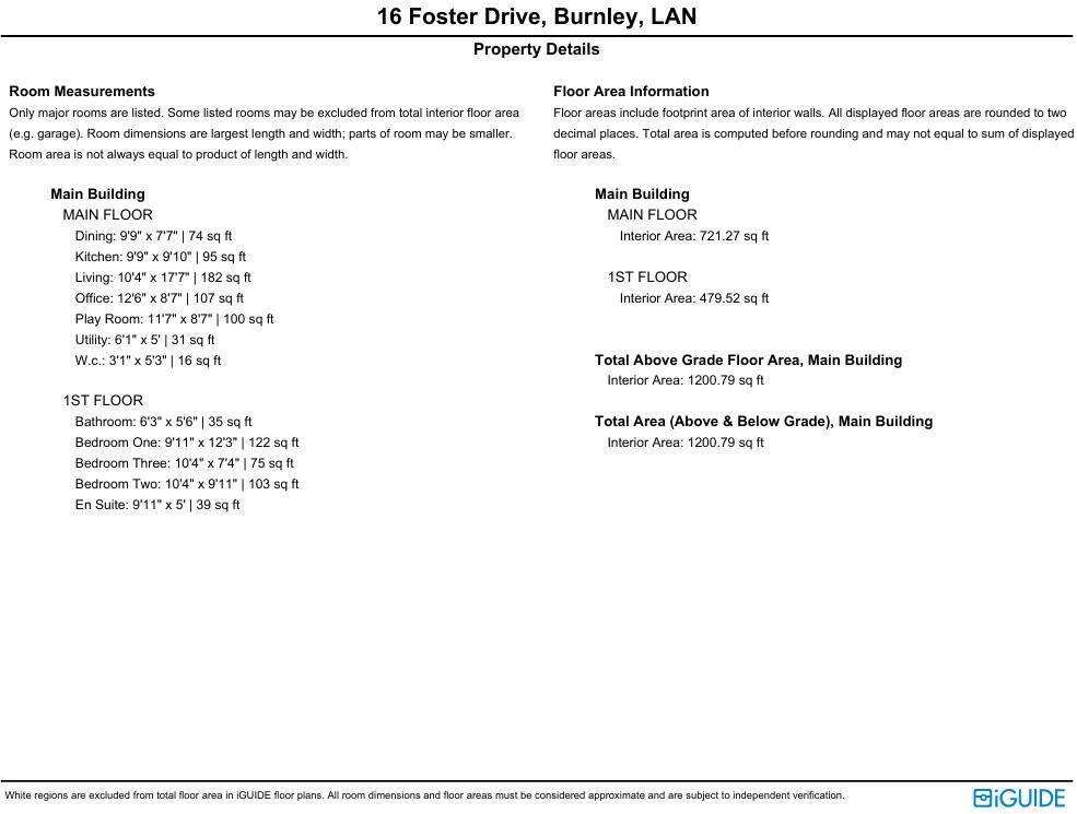 Foster Drive, Burnley, Lancashire, BB12 floorplan