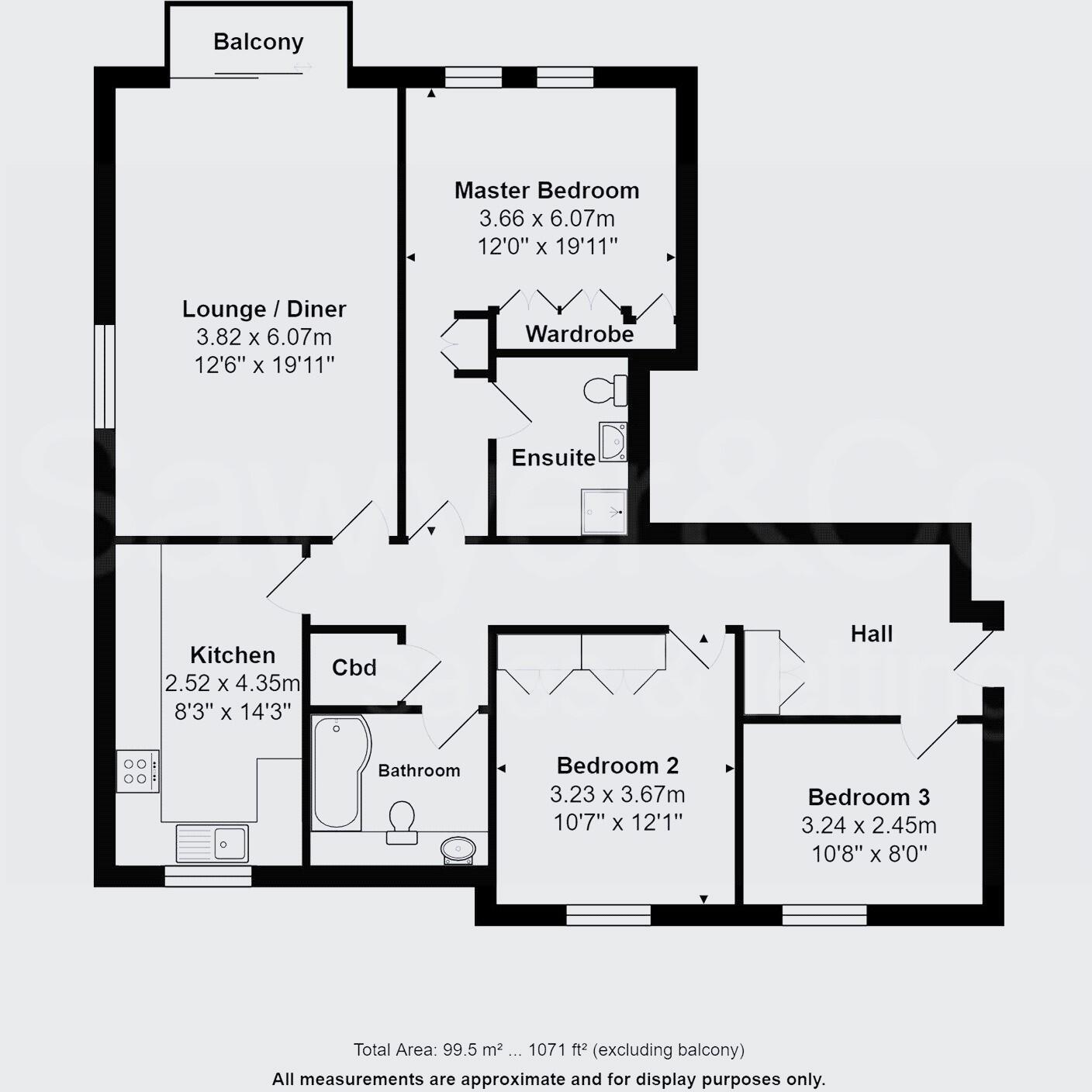 Grand Avenue, Hove floorplan