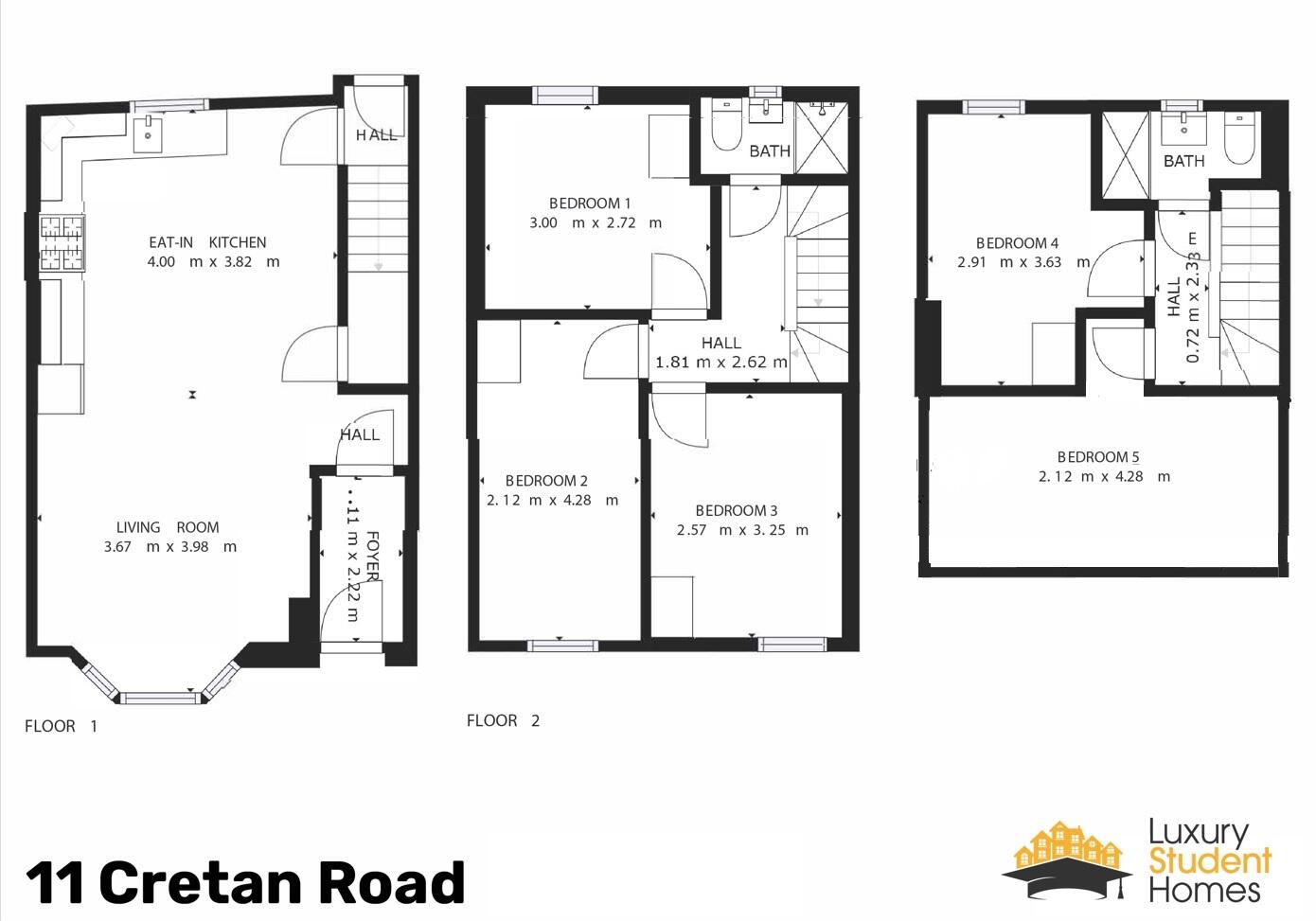 Cretan Road, Liverpool floorplan