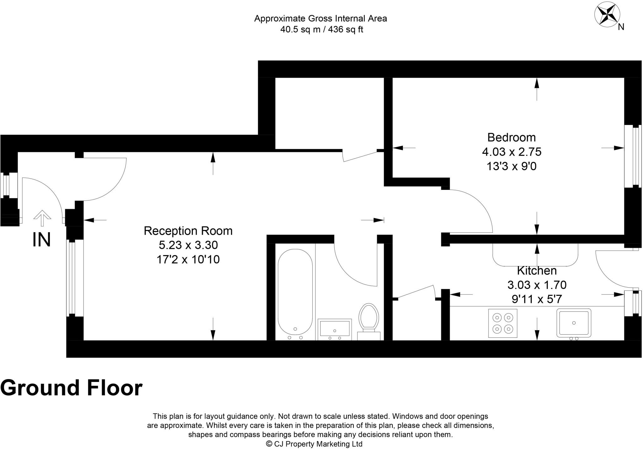 Bourne End floorplan
