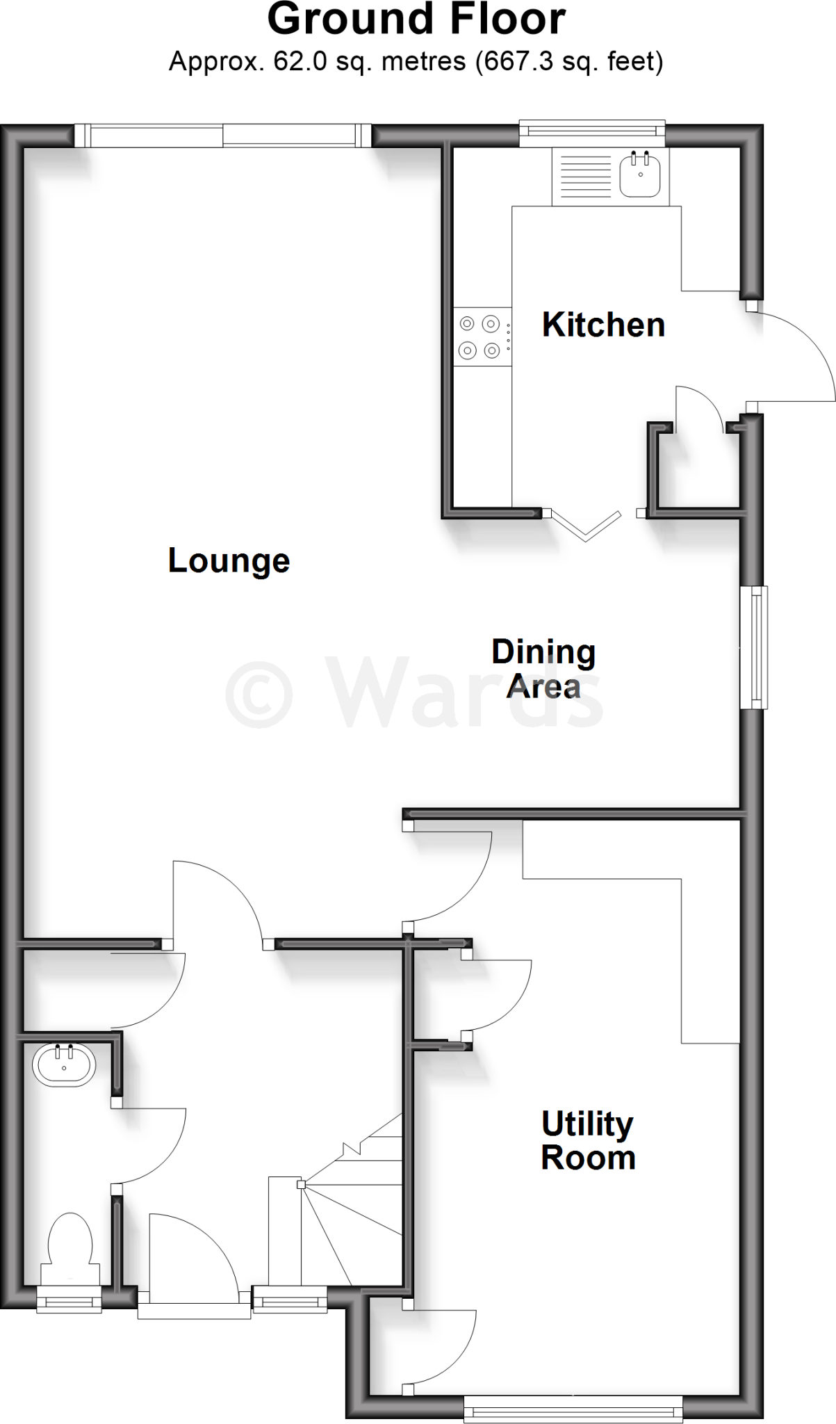 Rugby Close Walderslade, Chatham floorplan