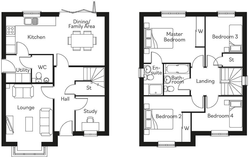 Collier Gardens, Philadelphia floorplan