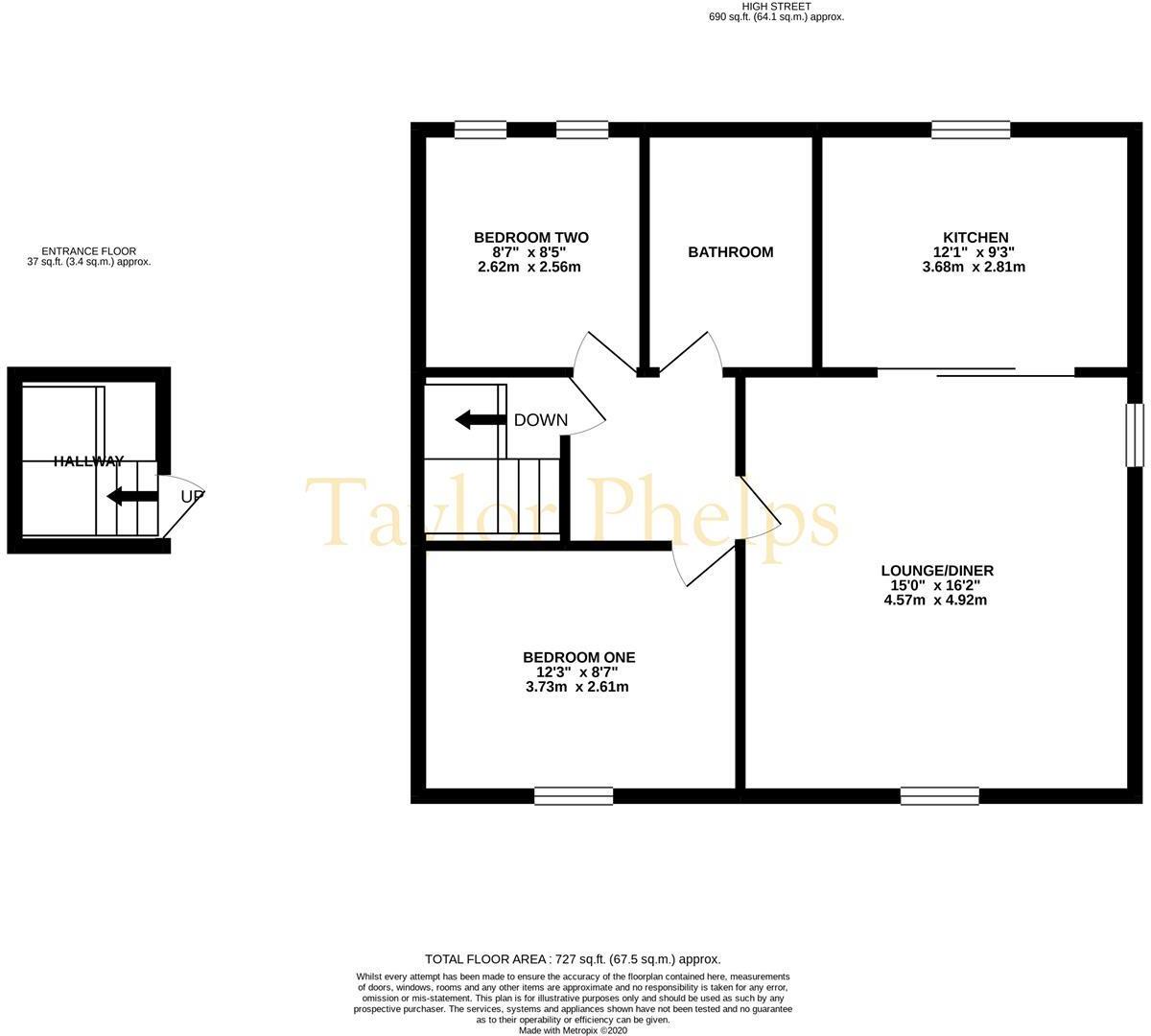 High Street, Ware floorplan