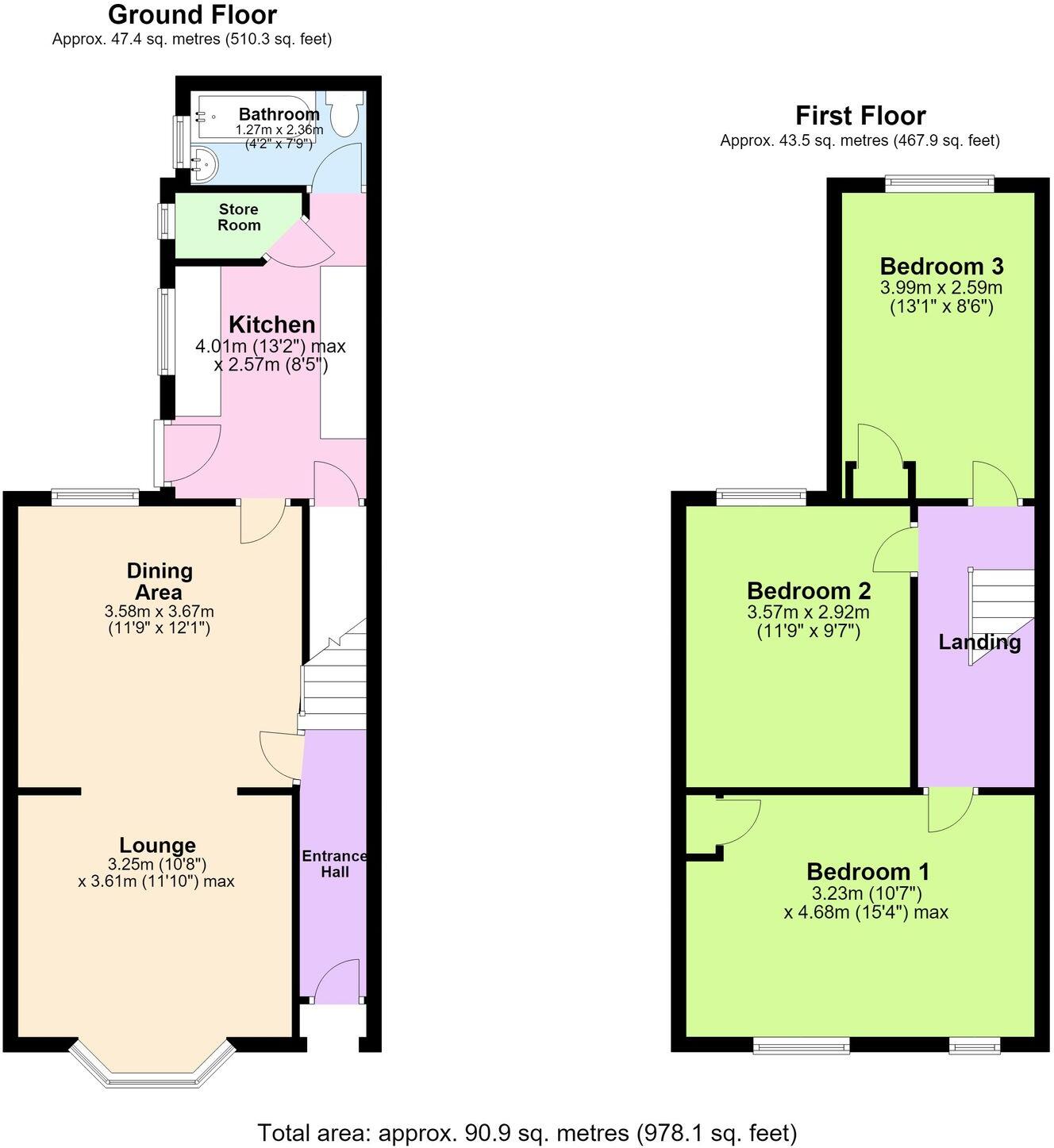 Mill Road, Wellingborough, NN8 floorplan