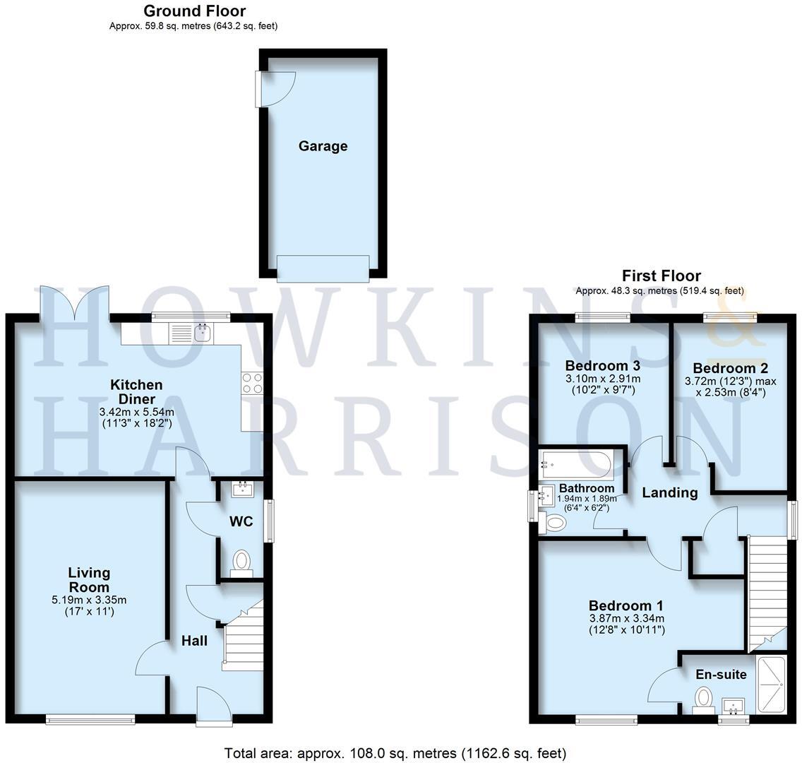 Sedgemere Road, Market Bosworth, CV13 floorplan