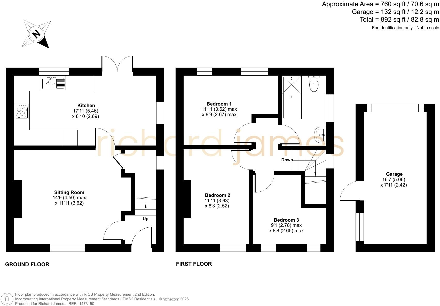 Hurst Crescent, Swindon, SN2 floorplan