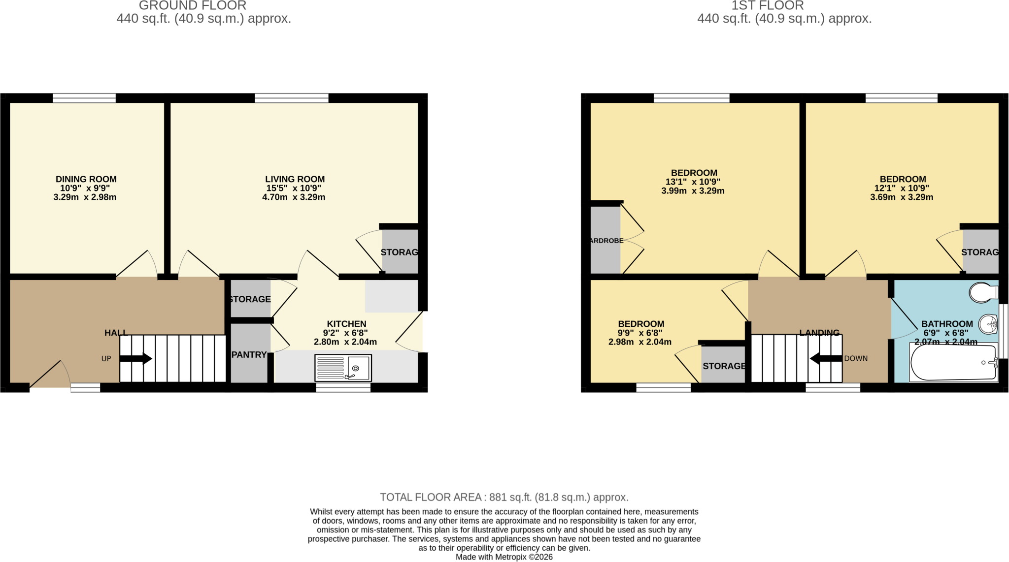 Southwood Drive, Bristol, BS9 floorplan
