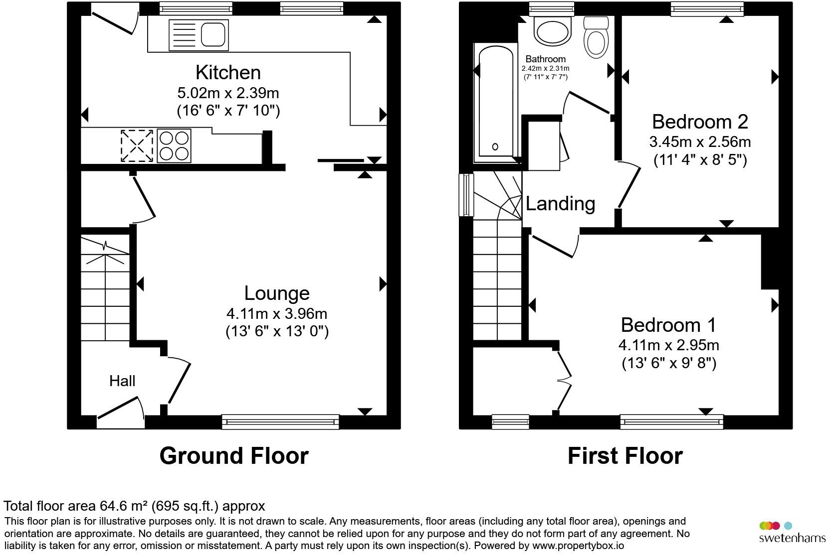 Clover Lane, Chester floorplan