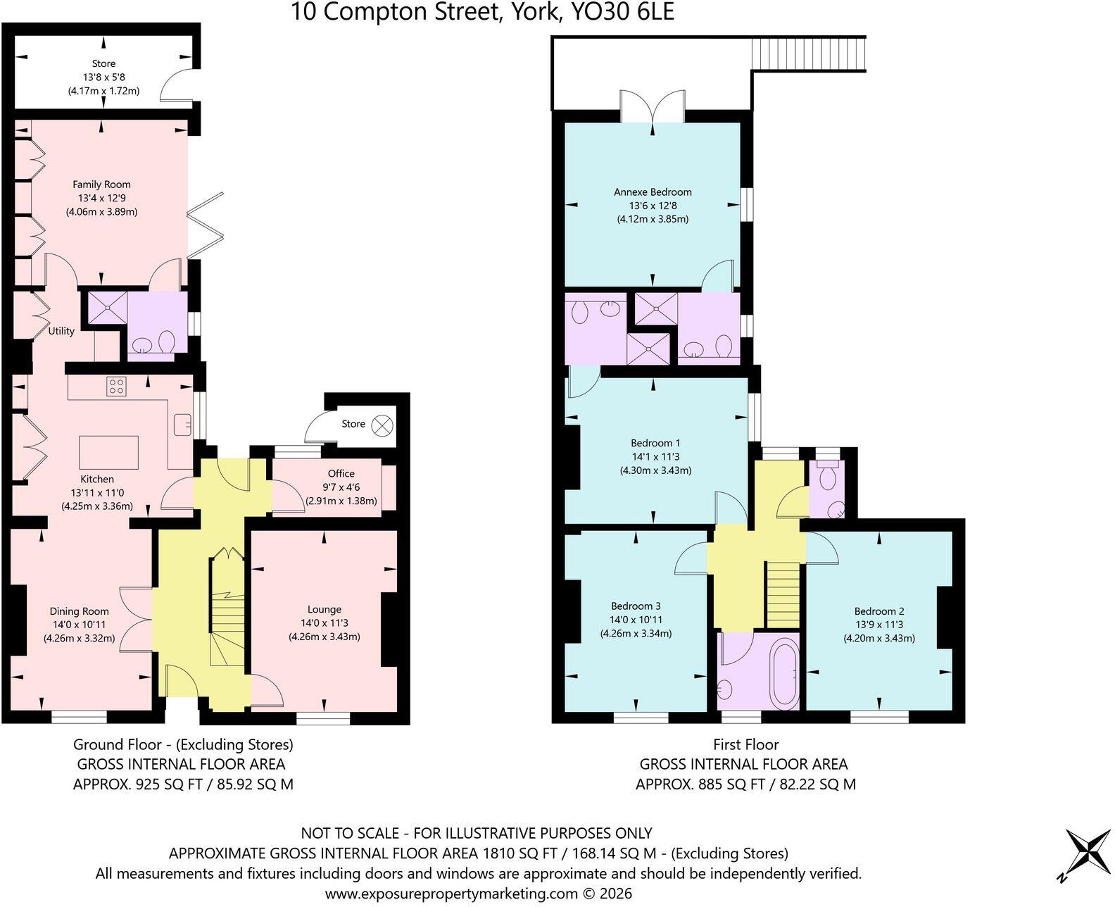 Compton Street, York, YO30 floorplan