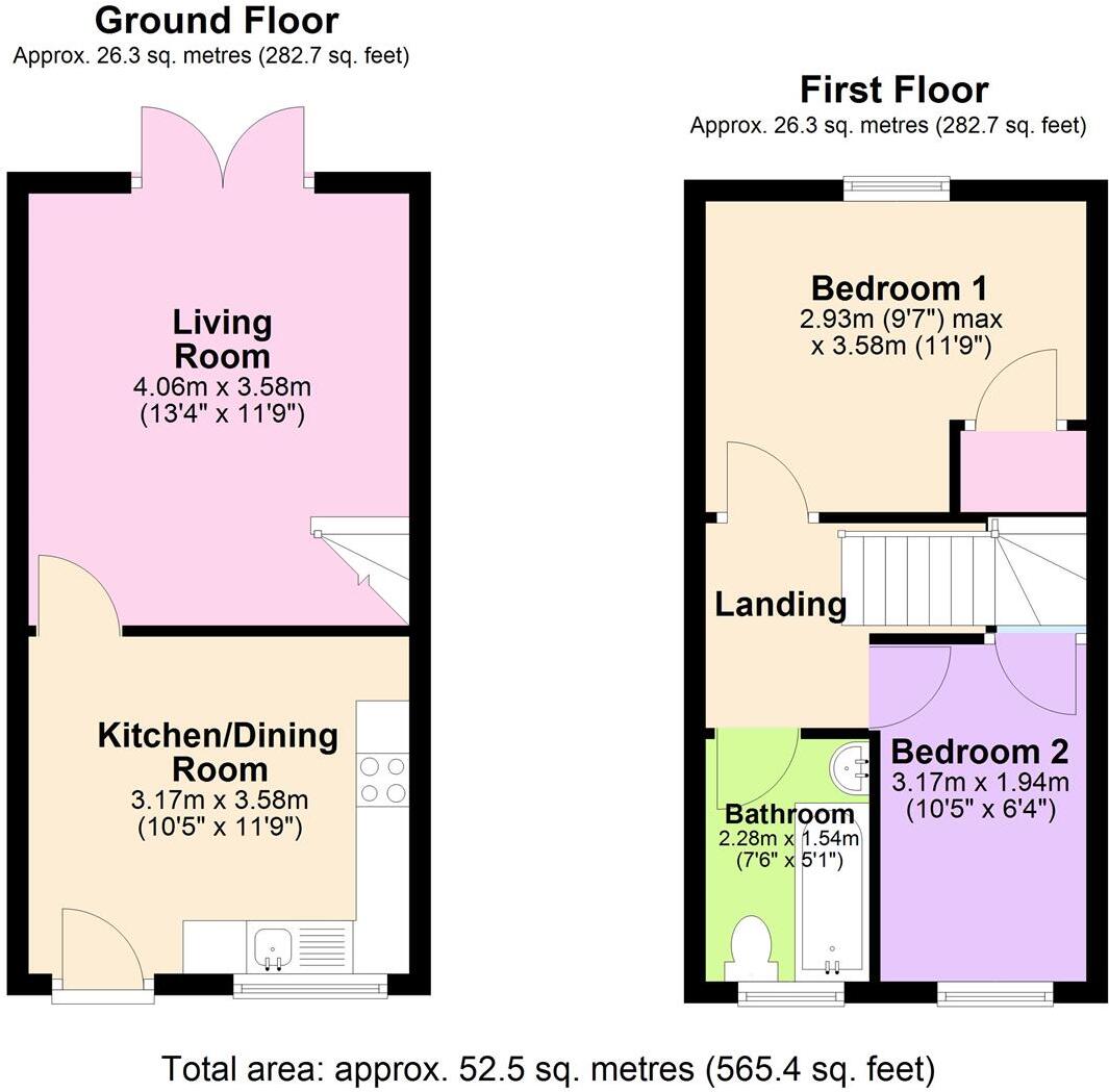 The Willows, Lower Bullingham floorplan
