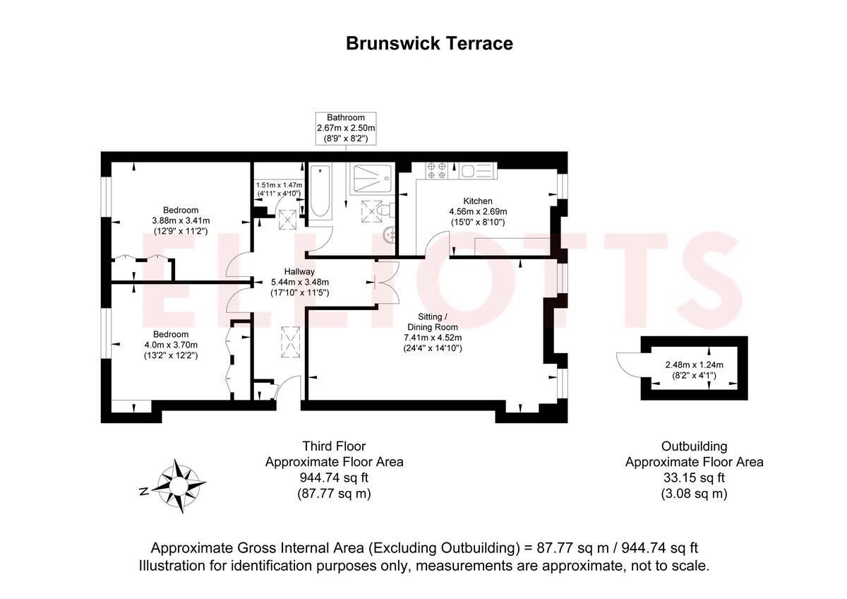 12-13, Brunswick Terrace, Hove floorplan