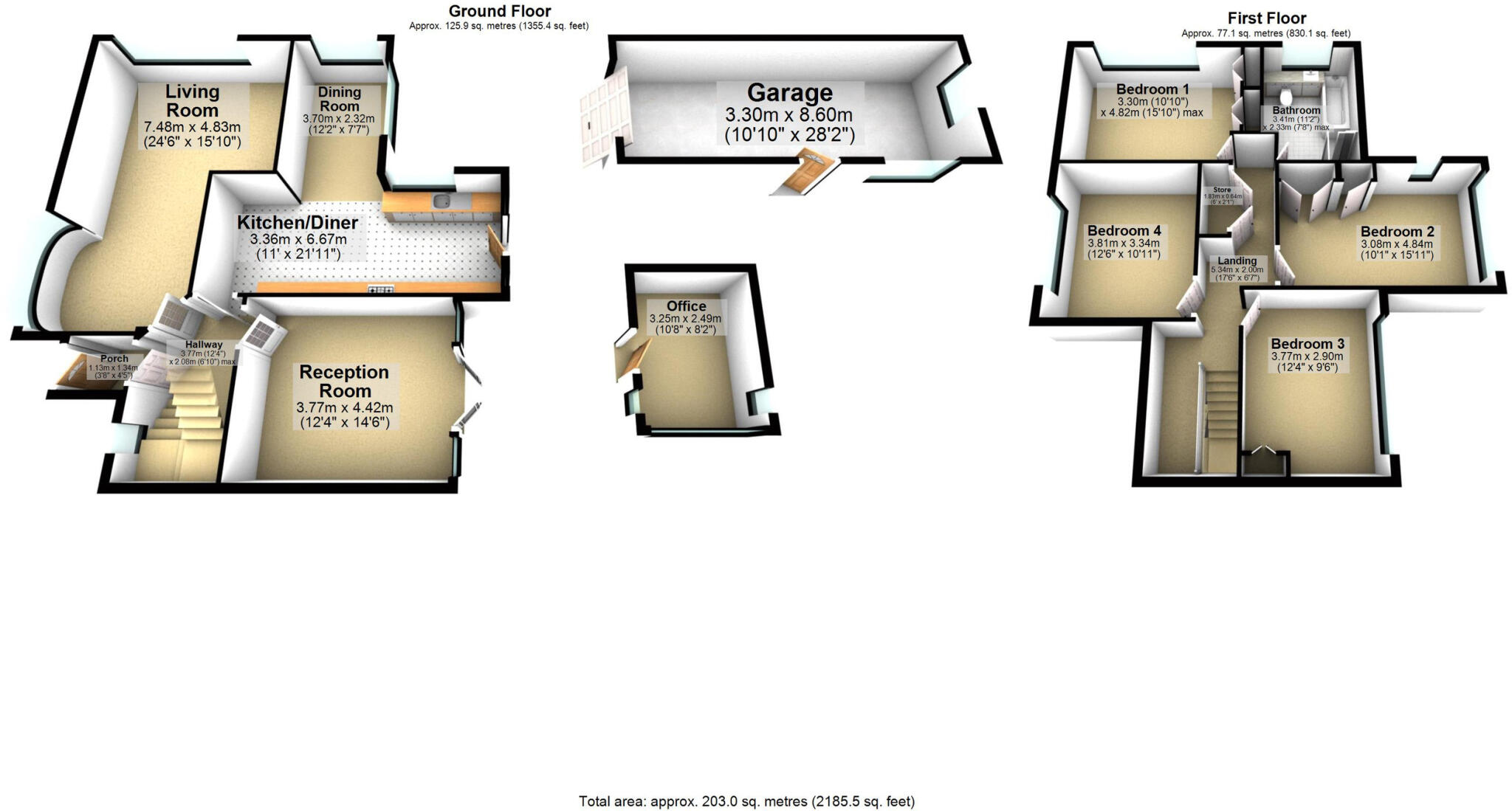 New Road, Kibworth Harcourt, Leicestershire floorplan