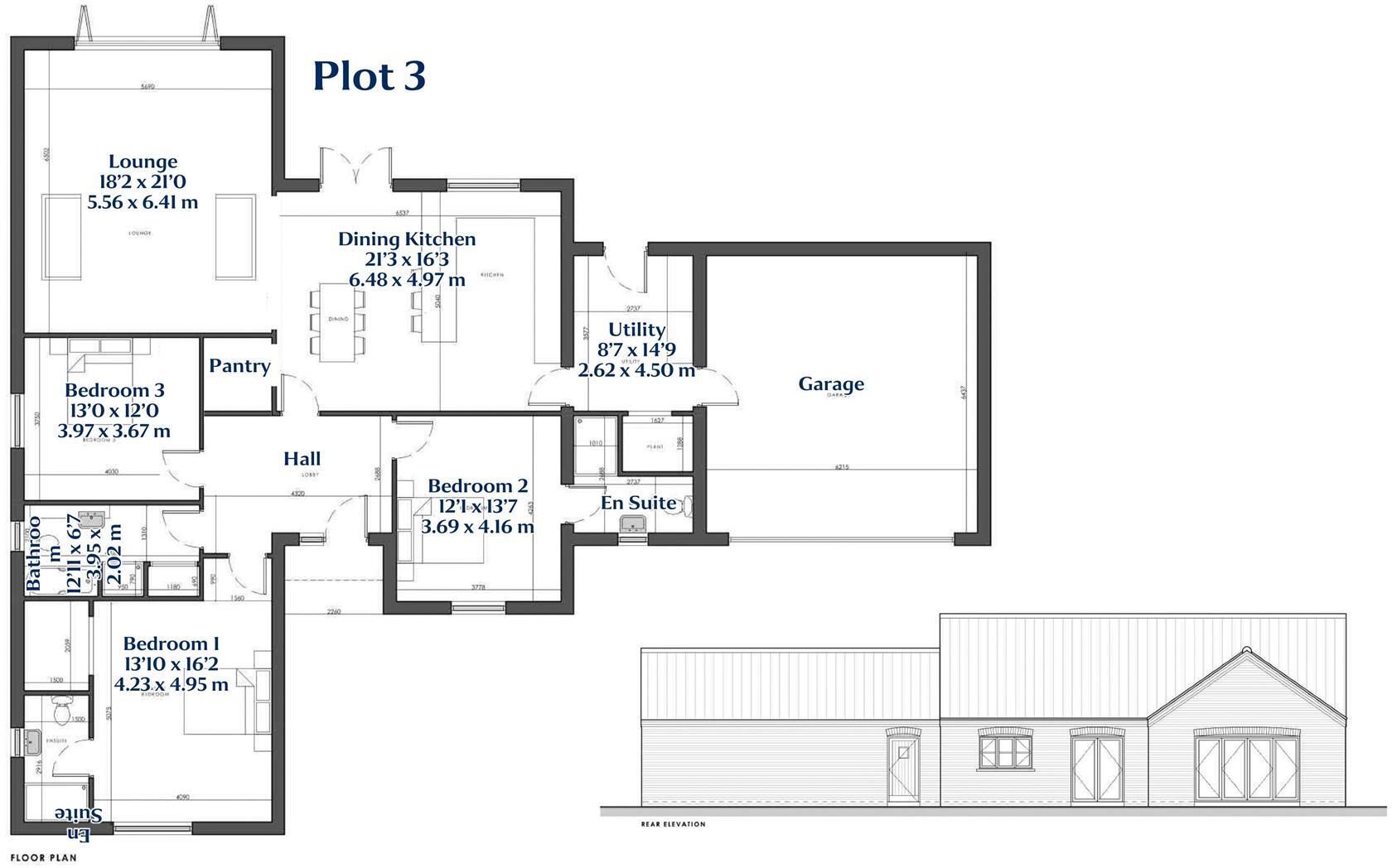 3 Horton Close, Elmhirst Road, Horncastle floorplan