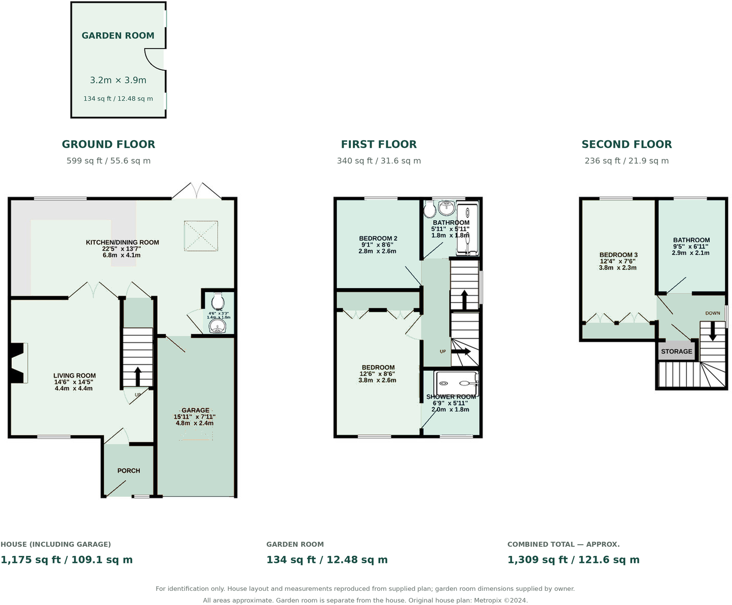 Sunningdale Walk, Alwoodley, Leeds, LS17 7SG floorplan