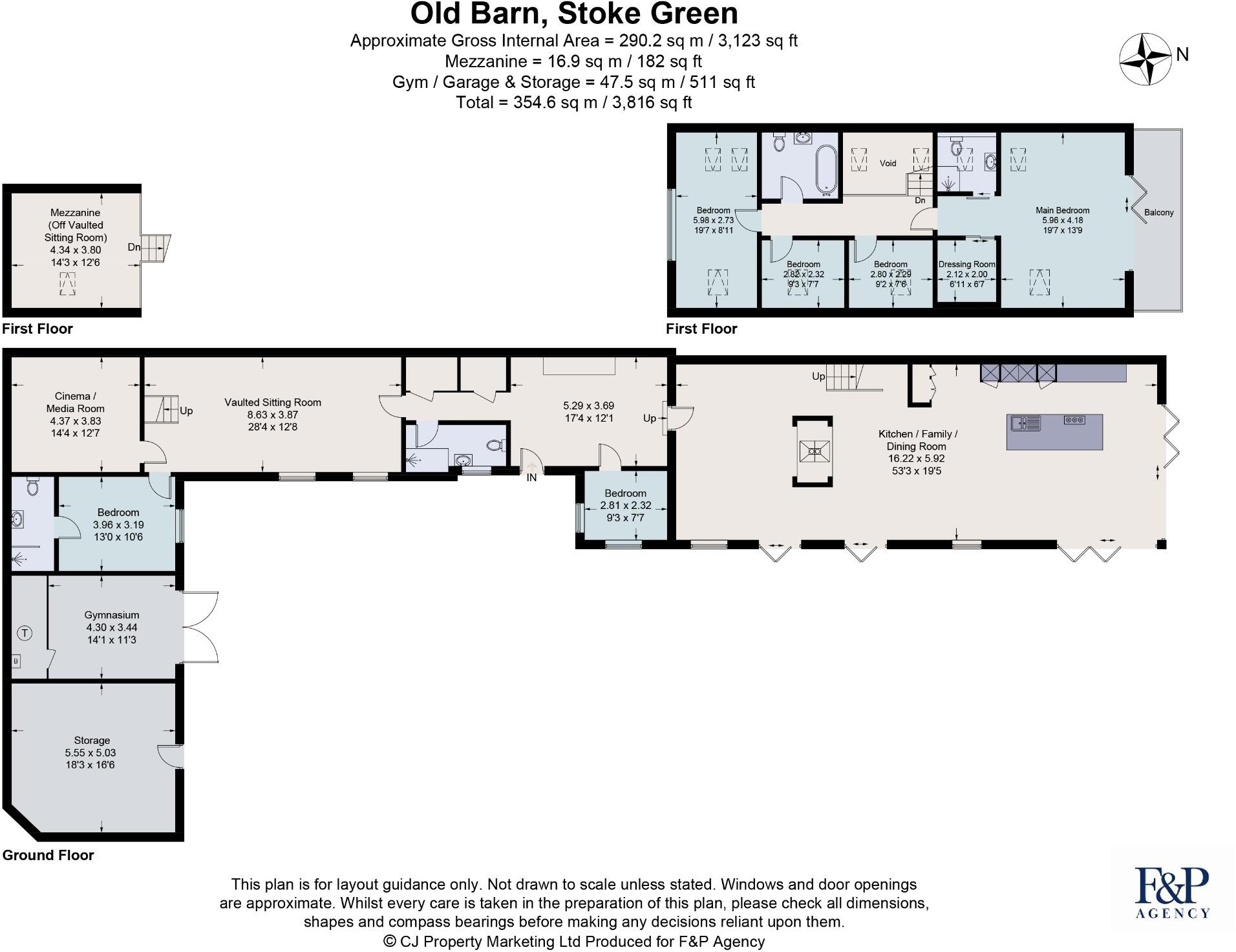 Stoke Poges, Buckinghamshire floorplan