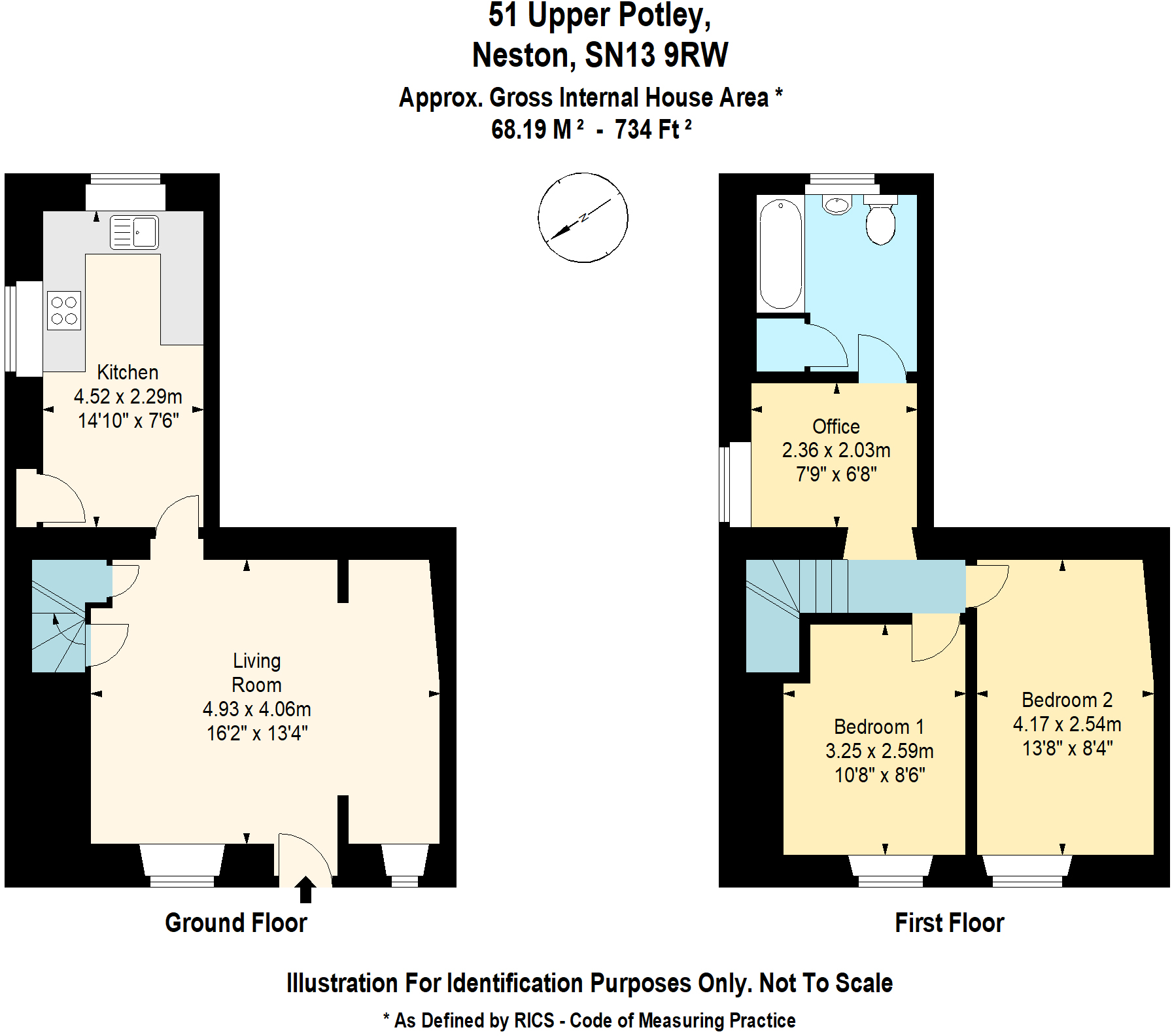 Upper Potley, Neston floorplan