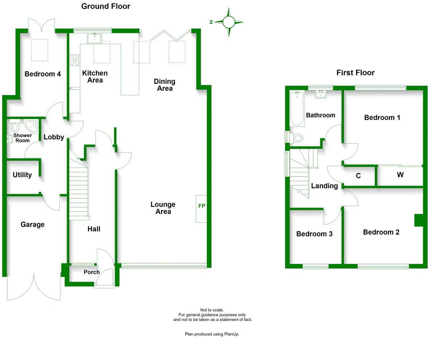 6 Lickey Coppice, Cofton Hackett, Birmingham.  B45 8PG floorplan