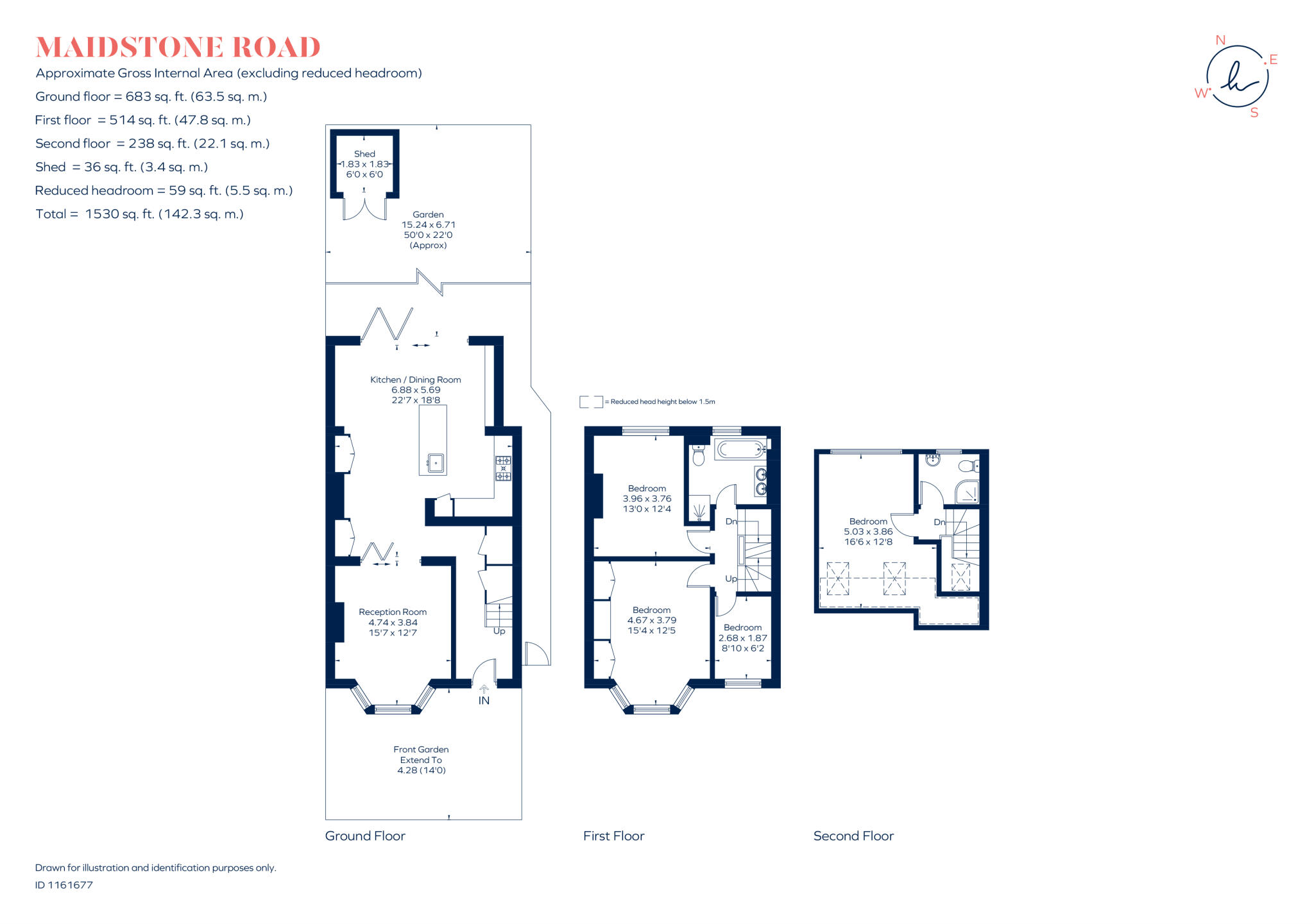 Maidstone Road, London, N11 floorplan