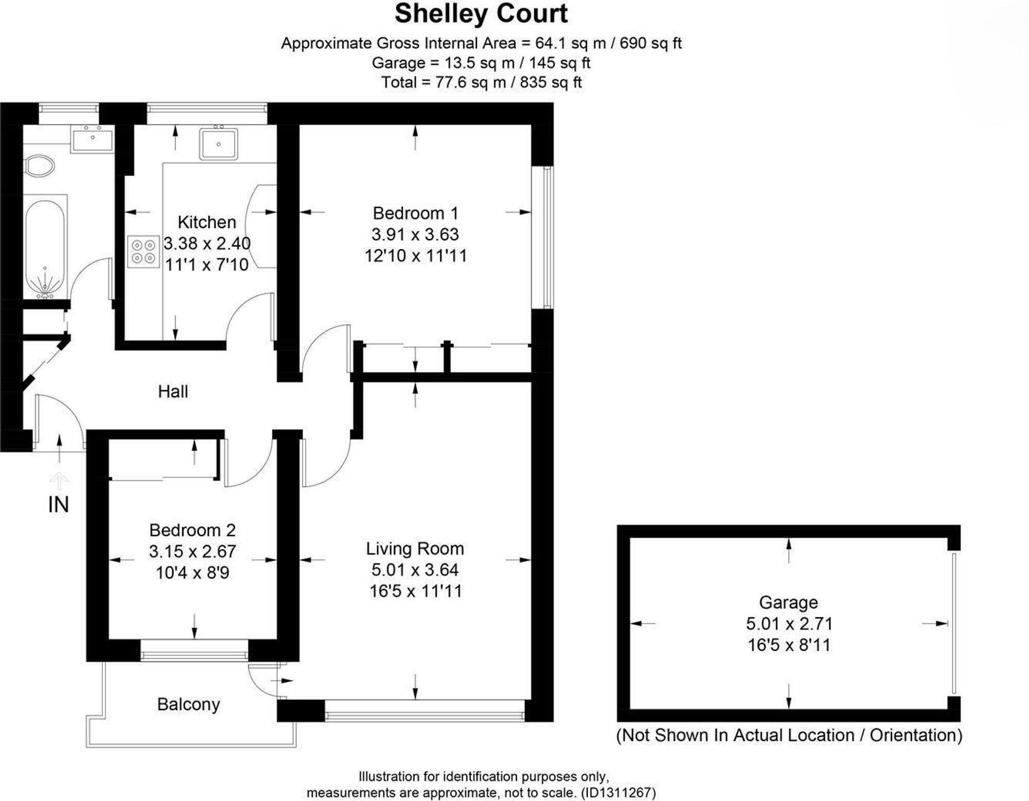 Paddockhall Road, Haywards Heath, RH16 floorplan