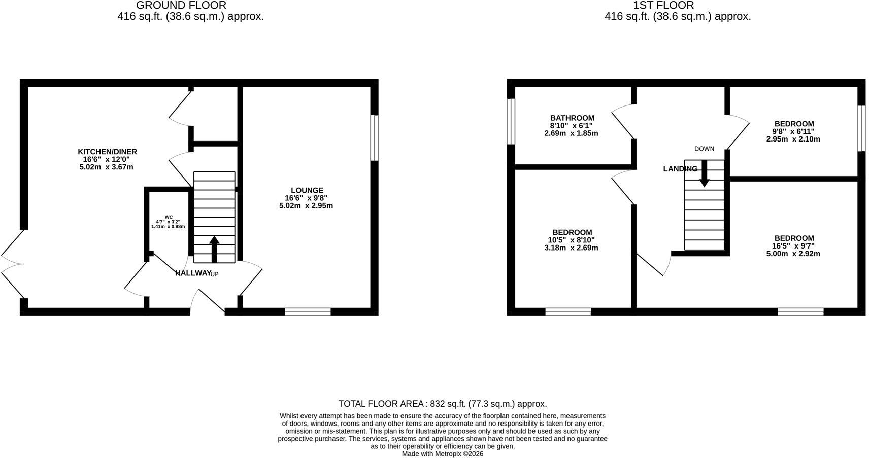 Palmer Crescent, Burton Latimer floorplan