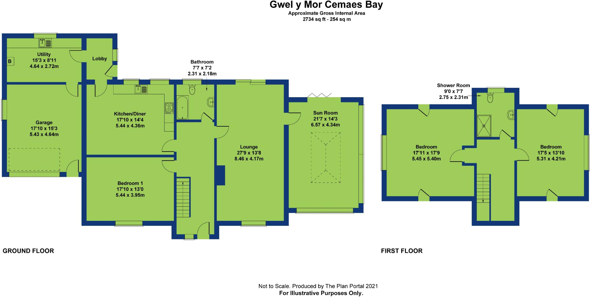 Holyhead Road, Cemaes Bay floorplan