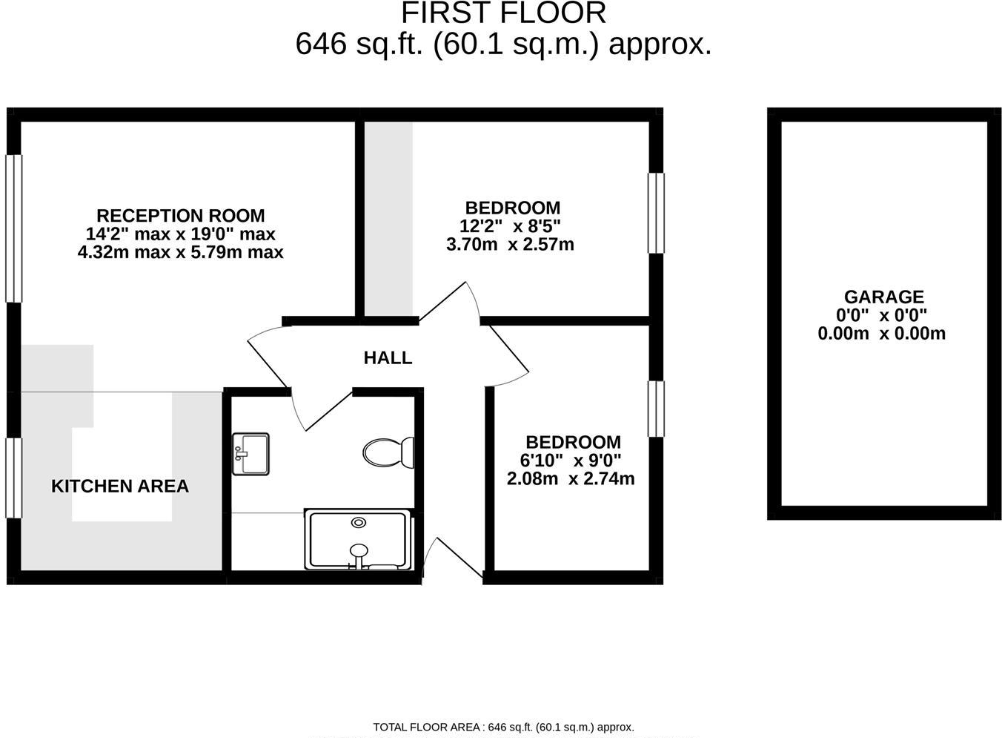 Wendover Gardens, Brentwood, Essex, CM13 floorplan