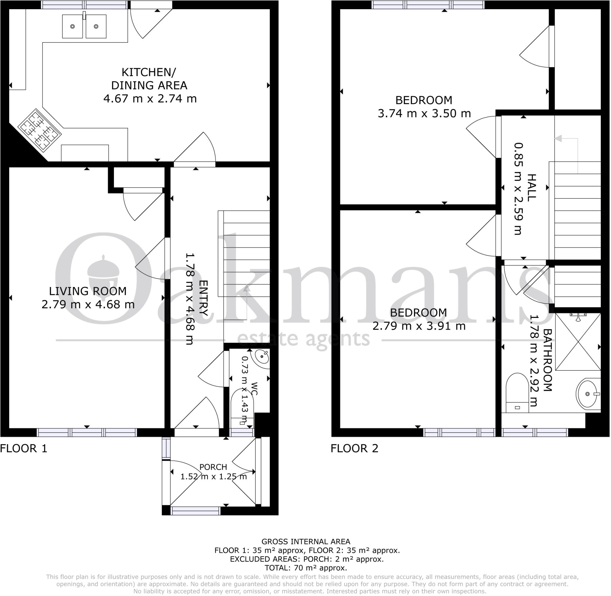 Birmingham, B32 floorplan