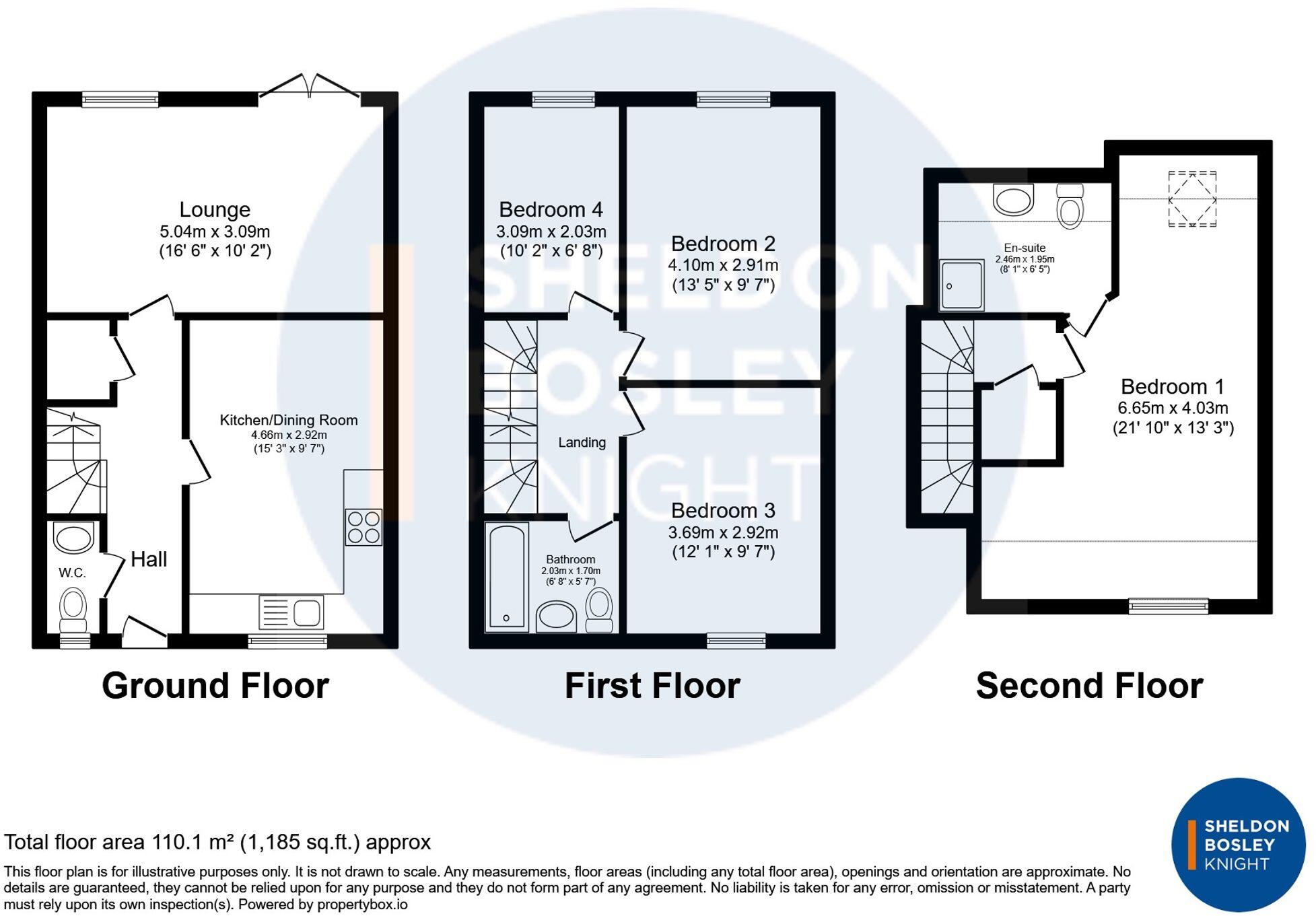Jubileum Crescent, Pershore, WR10 floorplan