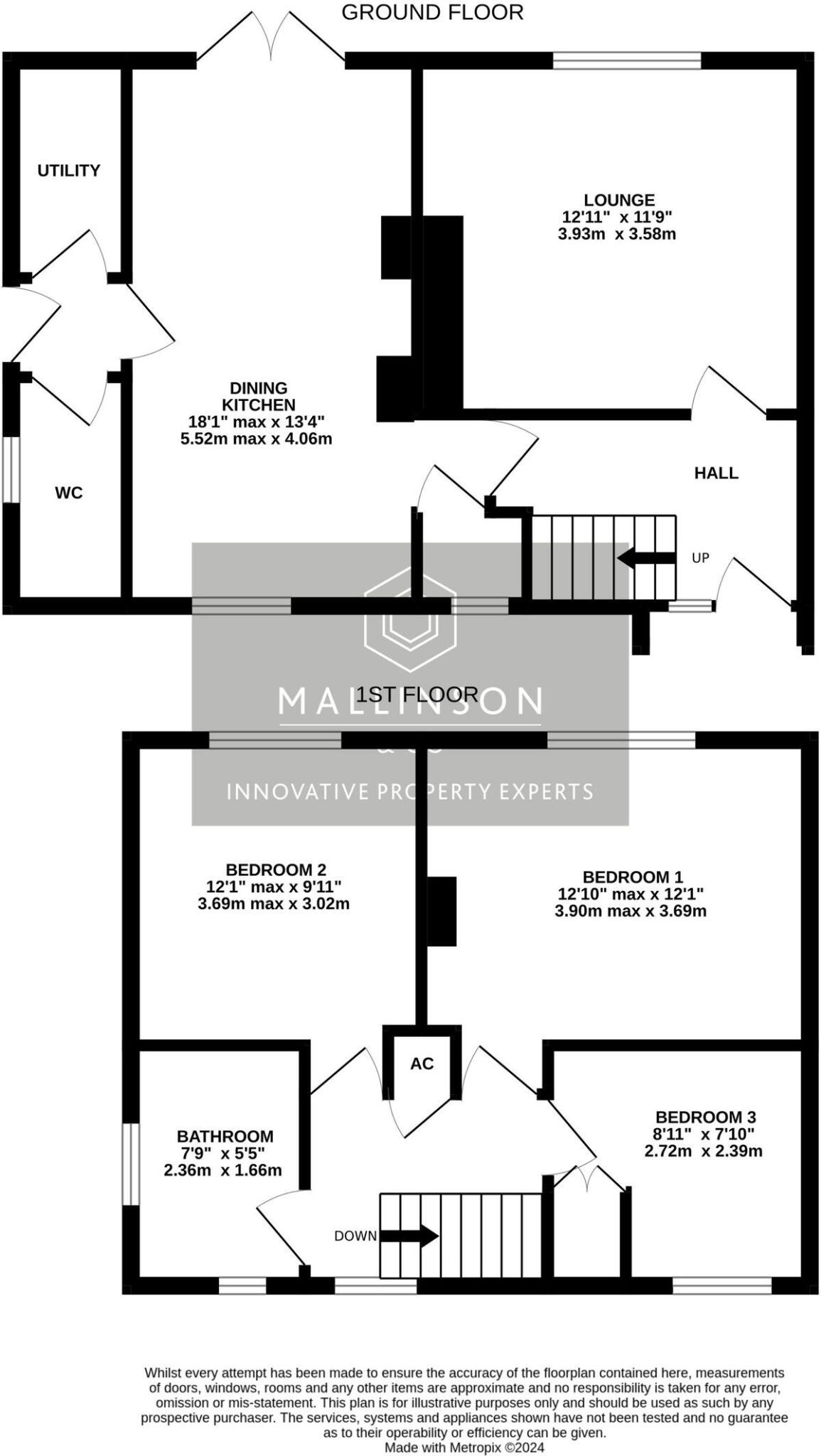Westfield Avenue, Thurlstone, Sheffield, S36 9RL floorplan