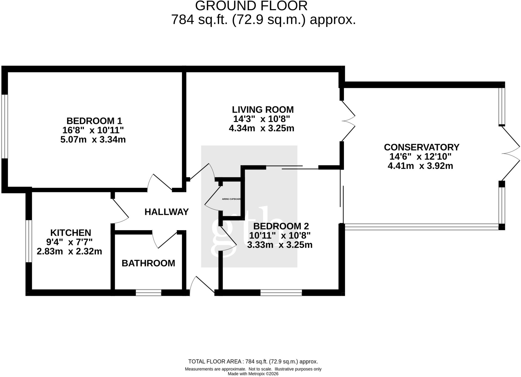 Catalina Close, Dunkeswell, Honiton, Devon, EX14 floorplan