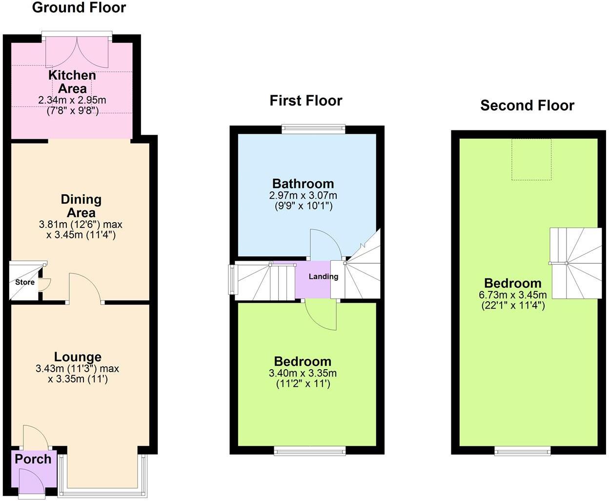 14 Wynford Road floorplan