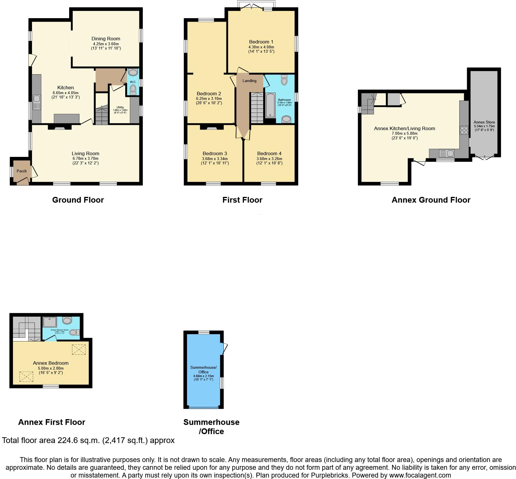 Passage Road, Bristol, BS35 floorplan