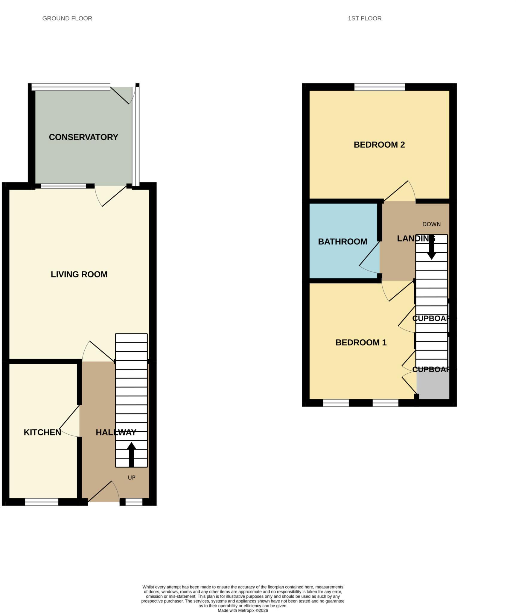 Swift Close, Letchworth Garden City, SG6 4LH floorplan