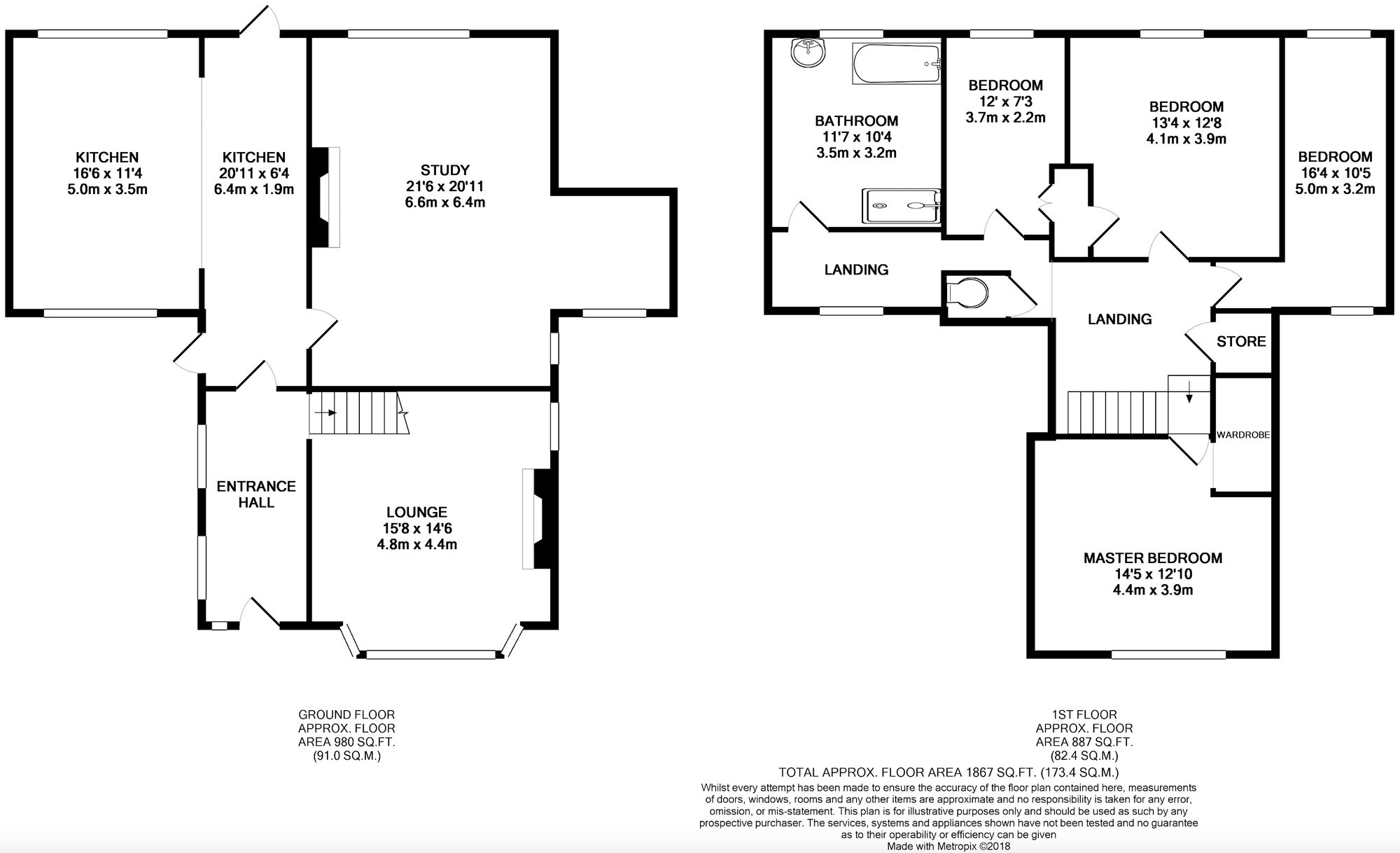 Roe Green, Worsley, M28 floorplan