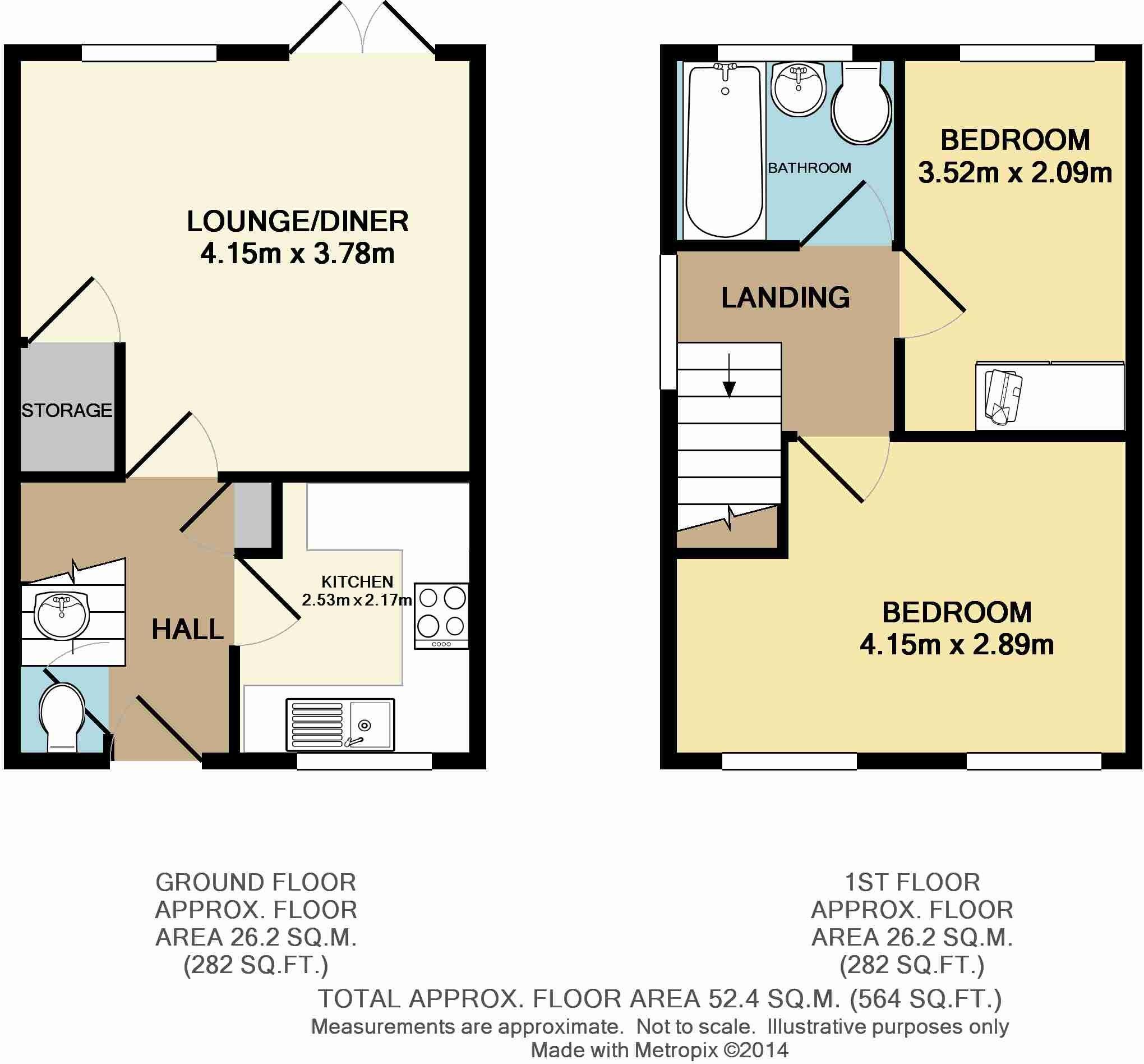 Bonnewe Rise, Amesbury, SP4 floorplan