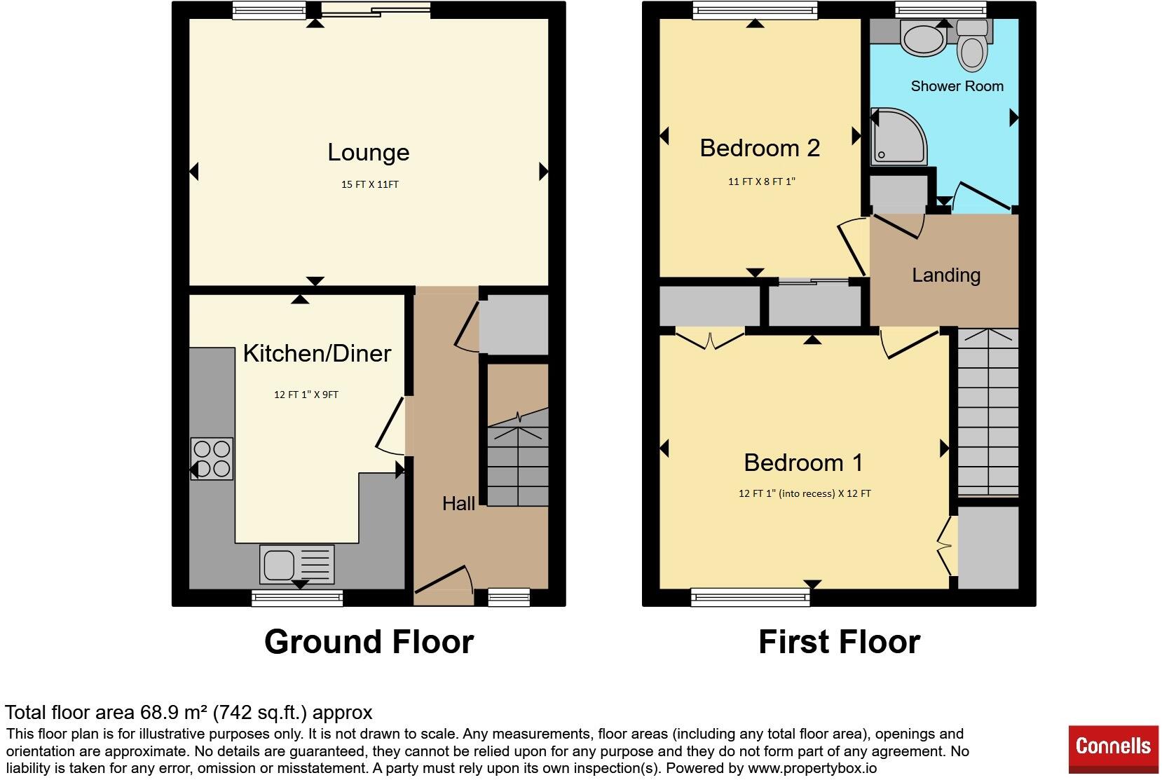 Pound Way, Southam floorplan