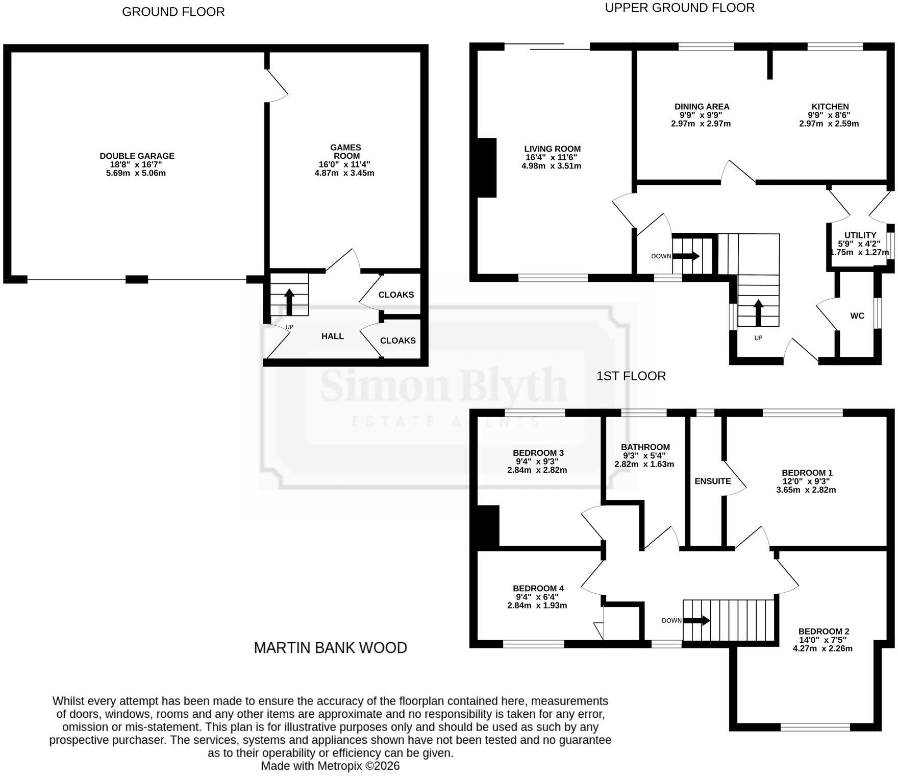 Martin Bank Wood, Almondbury, HD5 floorplan
