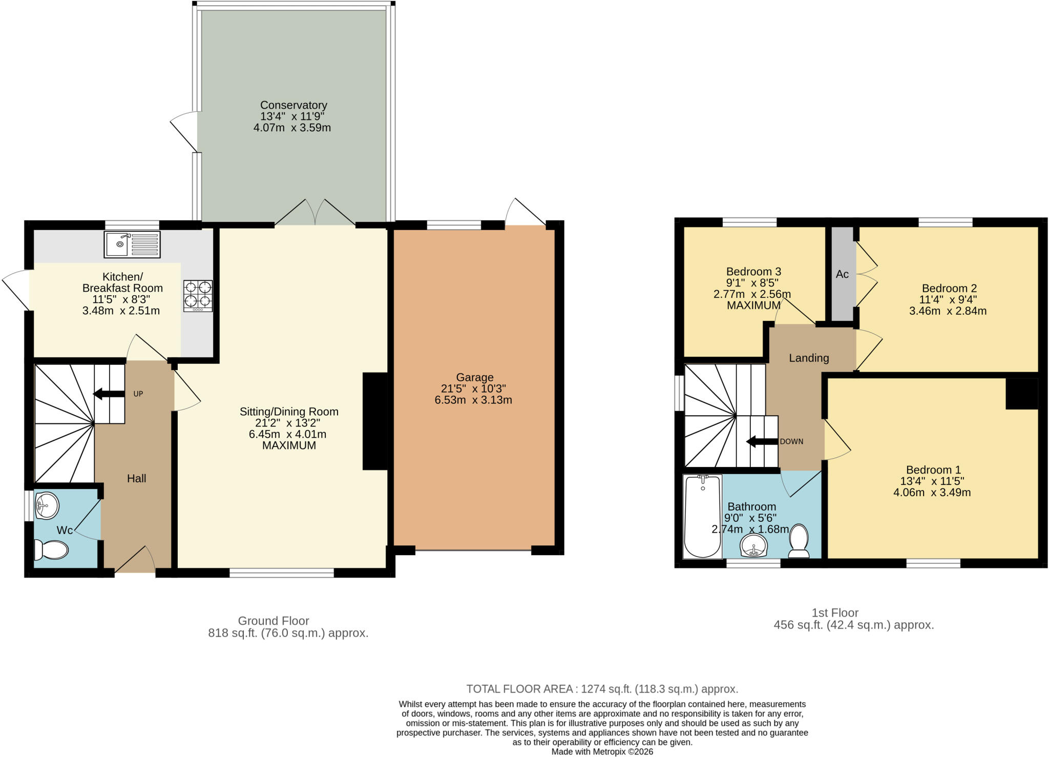 The Street, Hindolveston floorplan