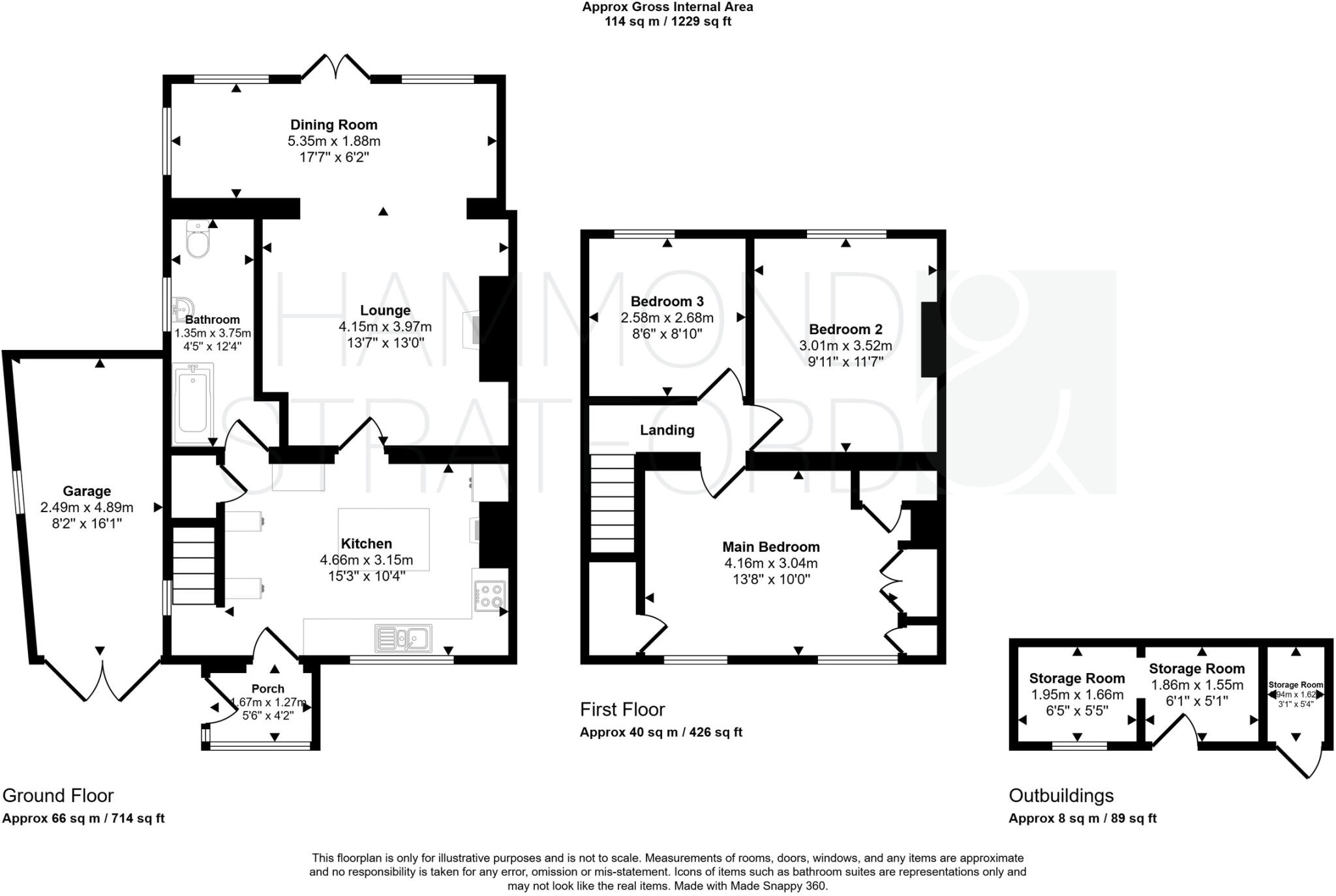 The Turnpike, Carleton Rode floorplan