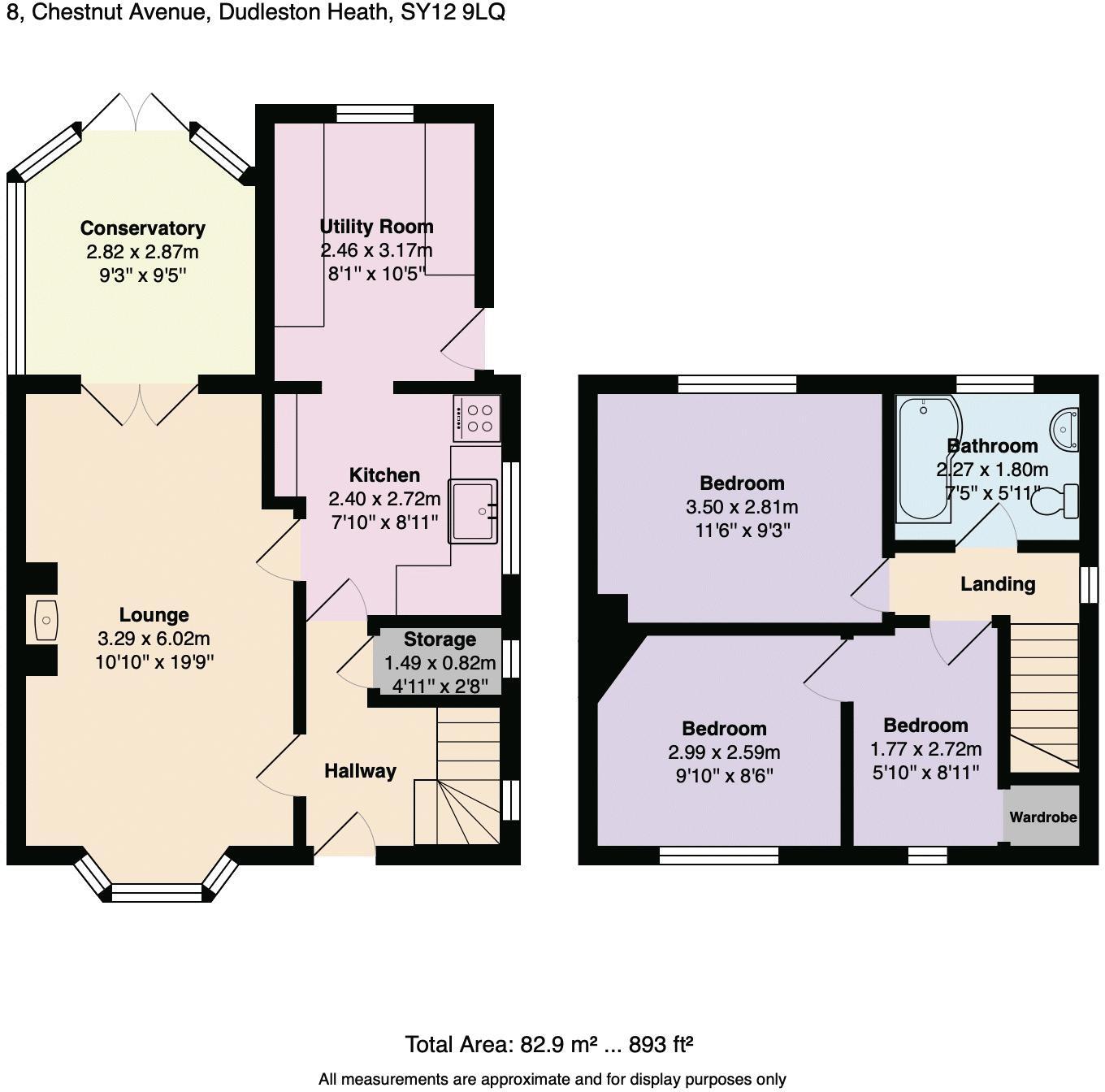 Chestnut Avenue, Ellesmere floorplan