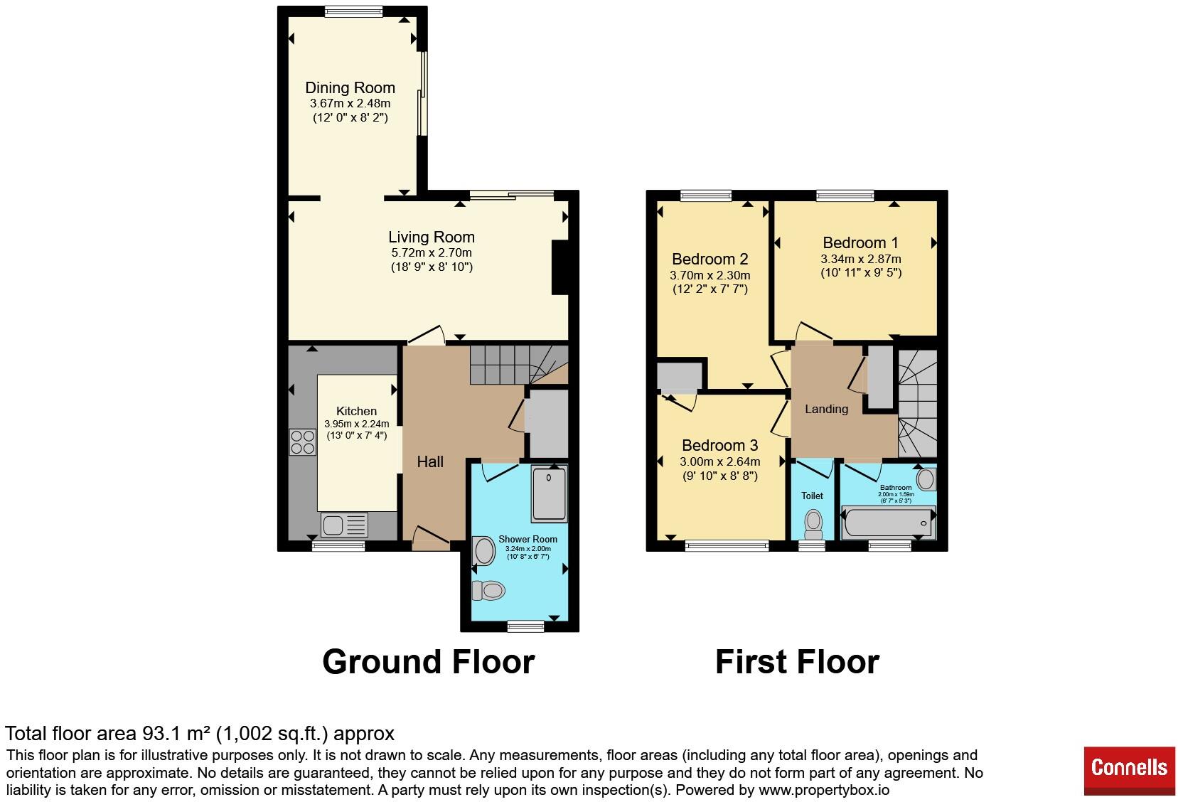 Deansway, Warwick floorplan