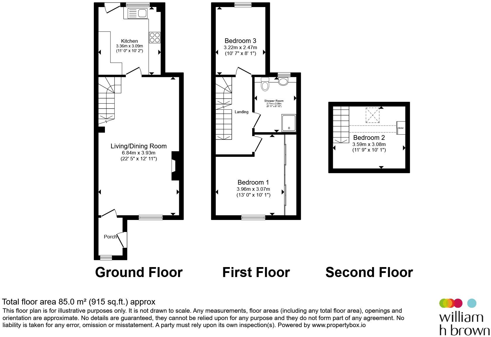 Clumber Street, Barnsley floorplan