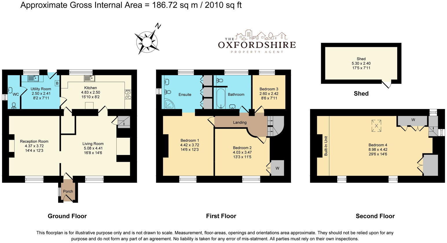 West End, Aston, Bampton, OX18 2BX floorplan