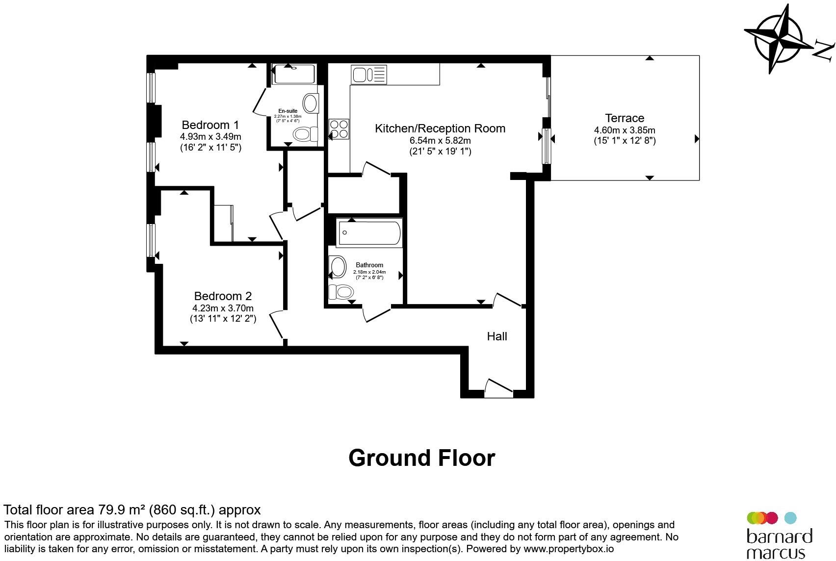 Greyhound Parade, London floorplan